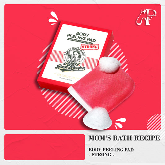 Mom's Bath Recipe Body Peeling Pad - Strong -