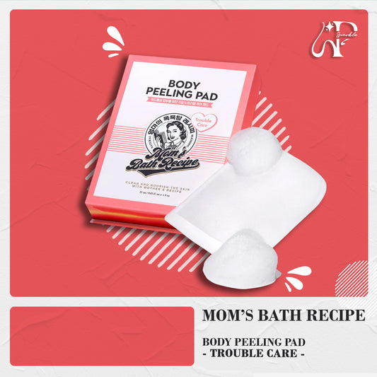 Mom’s Bath Recipe Body Peeling Pad - Trouble Care -
