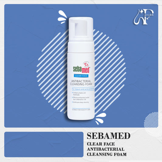 Sebamed Clear Face Antibacterial Cleansing Foam