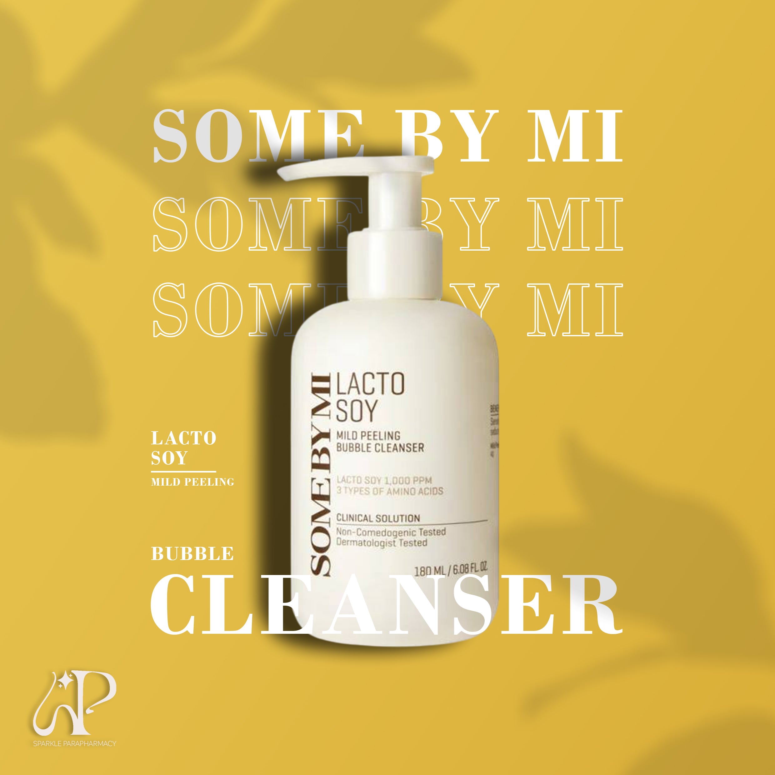 SOME BY MI Lacto Soy Mild Peeling Bubble Cleanser