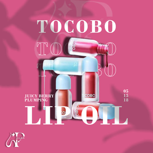 TOCOBO Juicy Berry Plumping Lip Oil