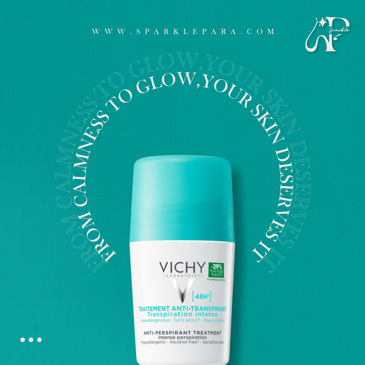 VICHY 48HR Intensive Anti-perspirant Deodorant