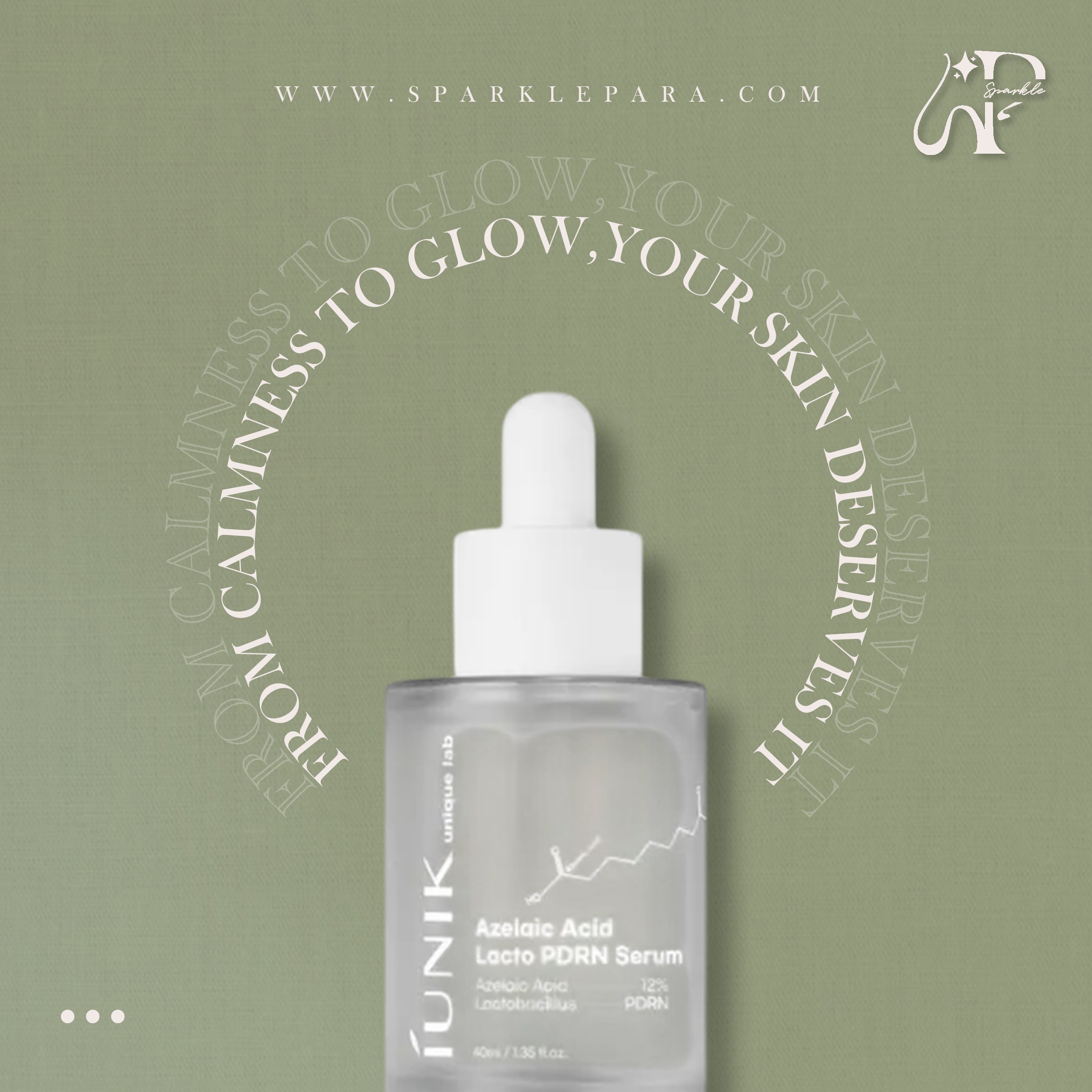 iUNIK Azelaic Acid Lacto PDRN Serum‏