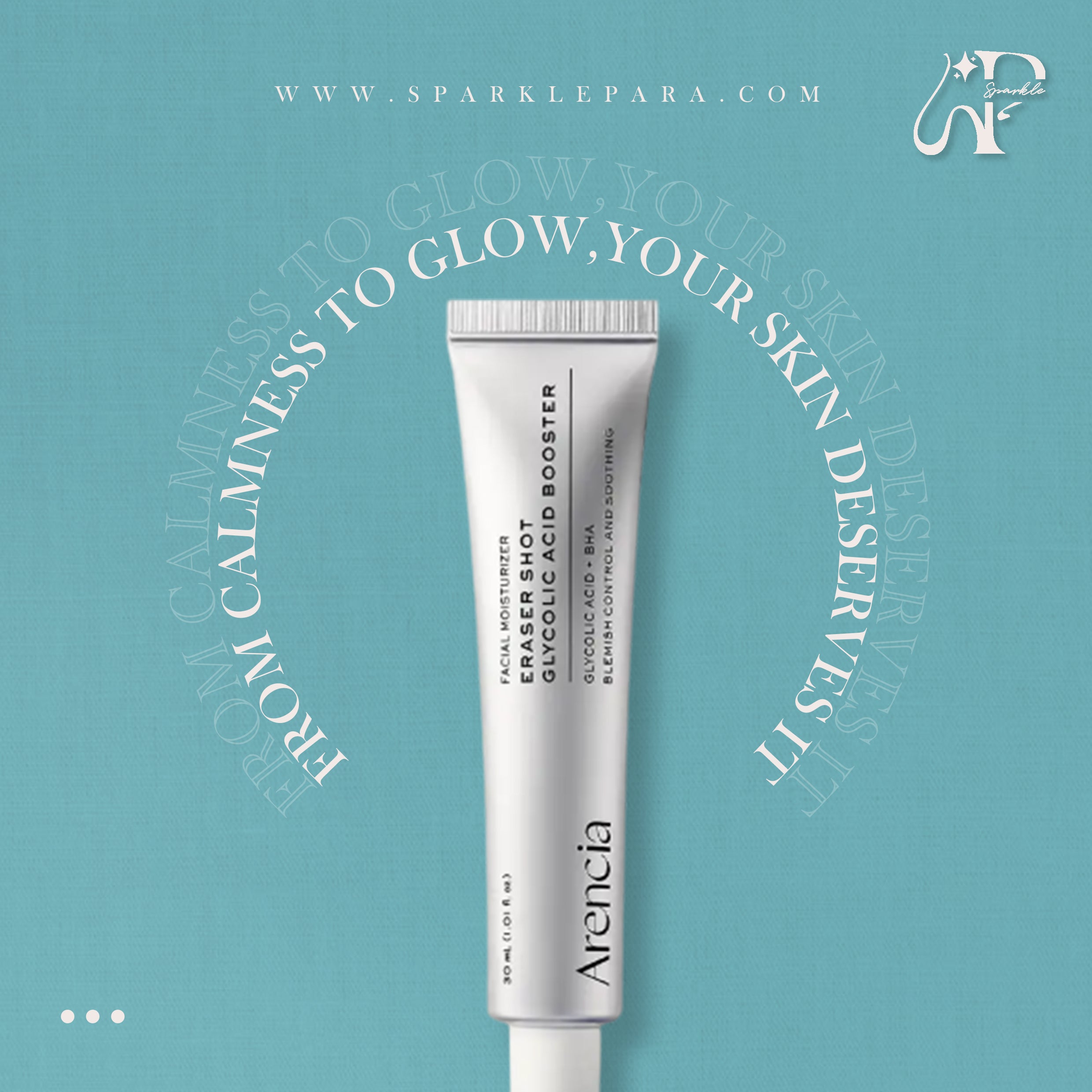 Arencia Eraser Shot Glycolic Acid Booster 30ml‏