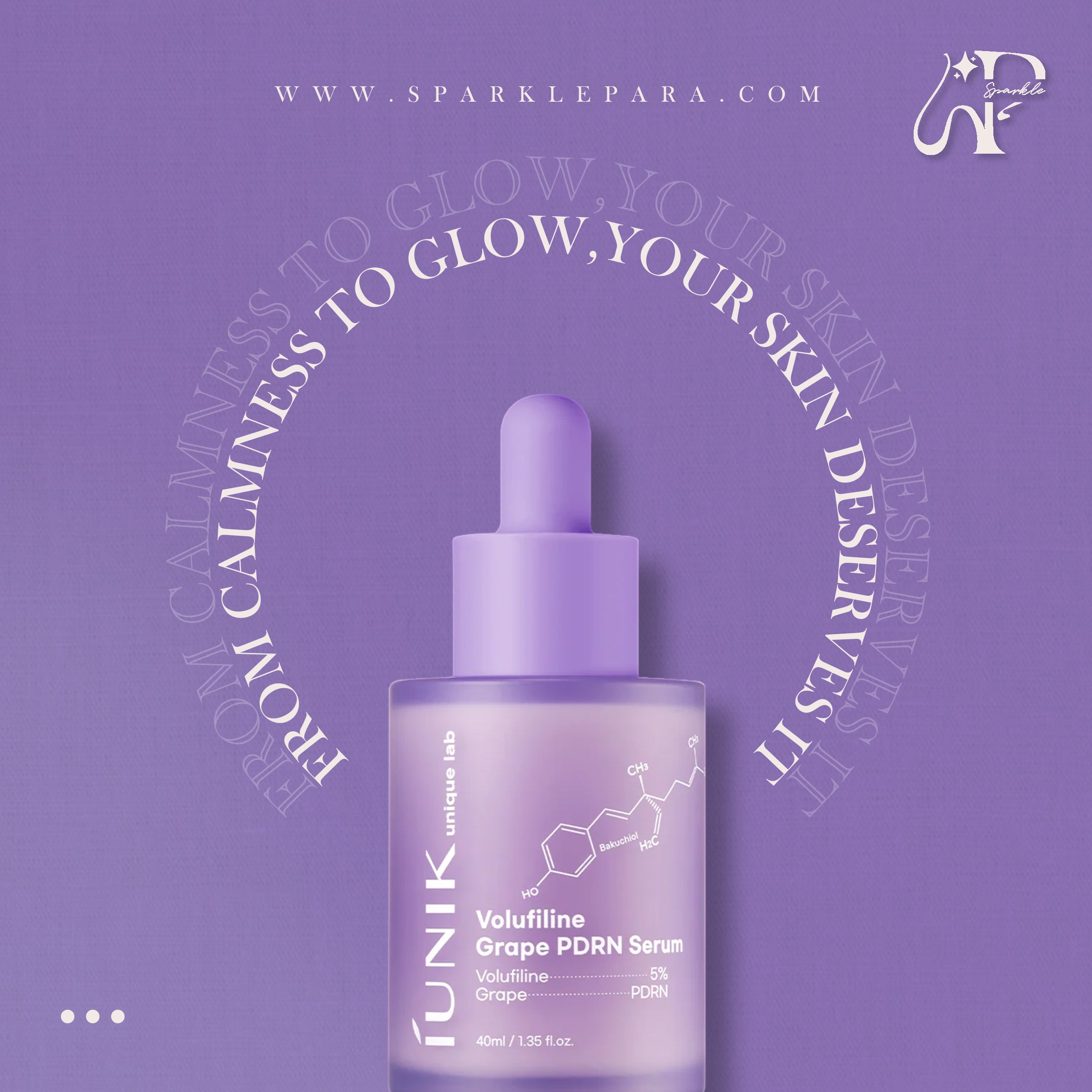 IUNIK Volufiline Grape PDRN Serum