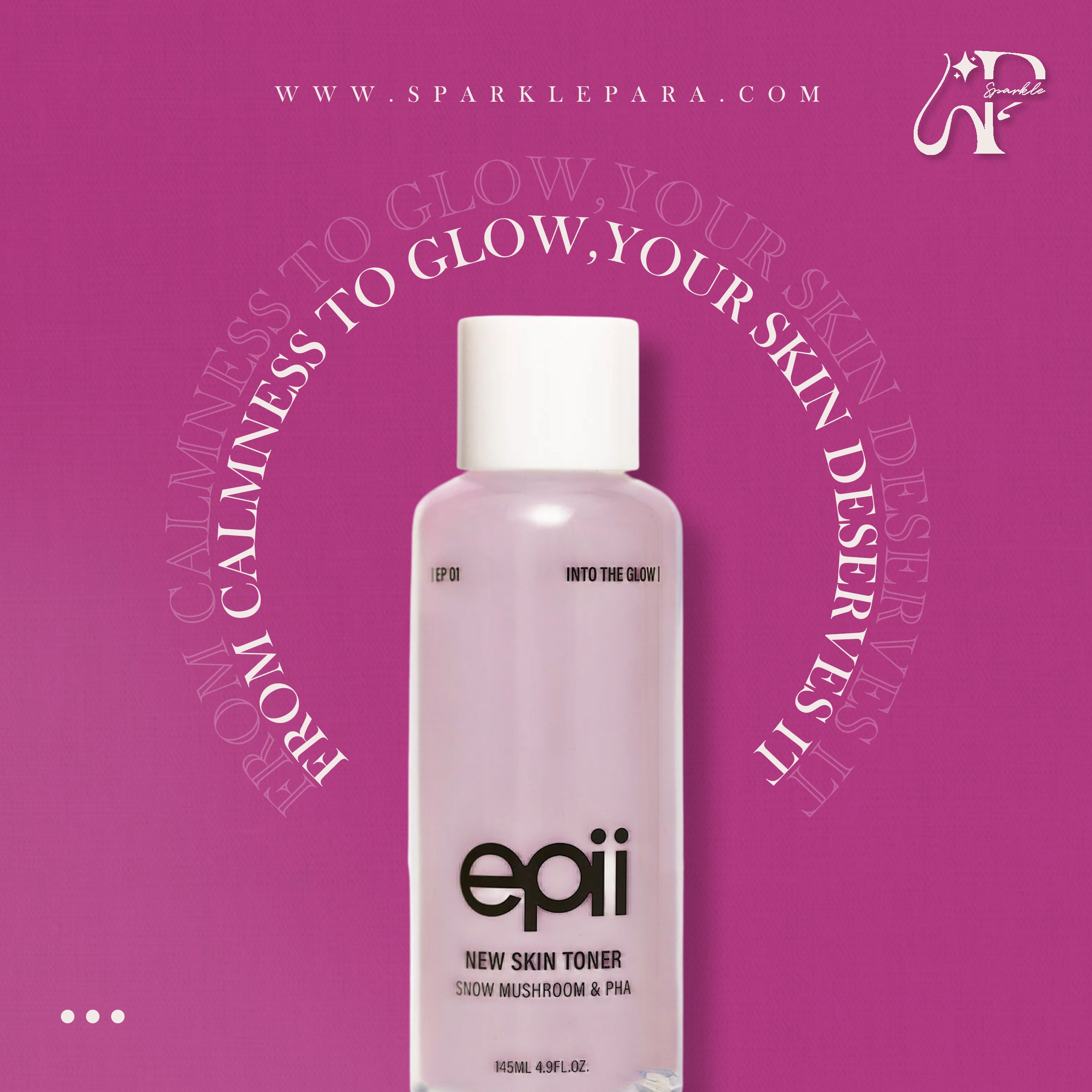 epii New Skin Toner | Snow Mushroom & PHA
