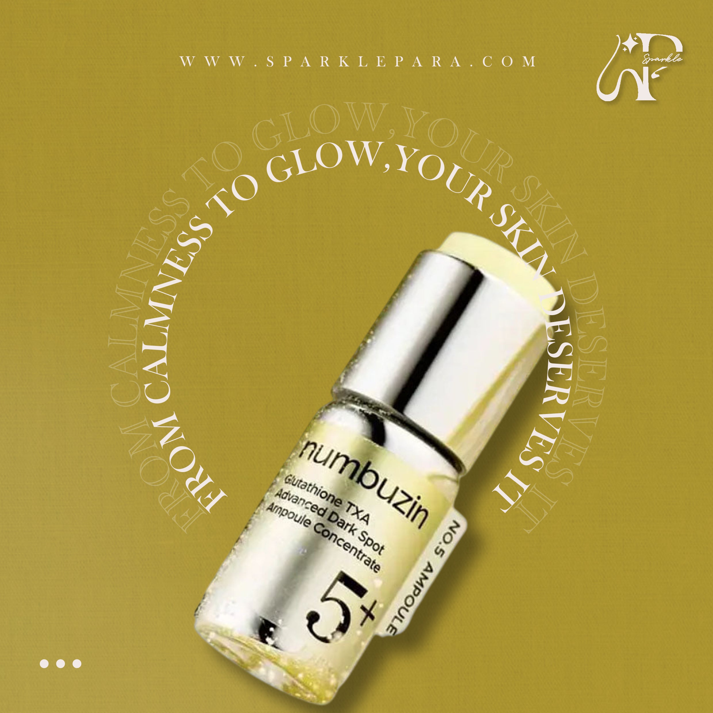 Numbuzin No.5 Glutathione TXA Advanced Dark Spot Ampoule Concentrate