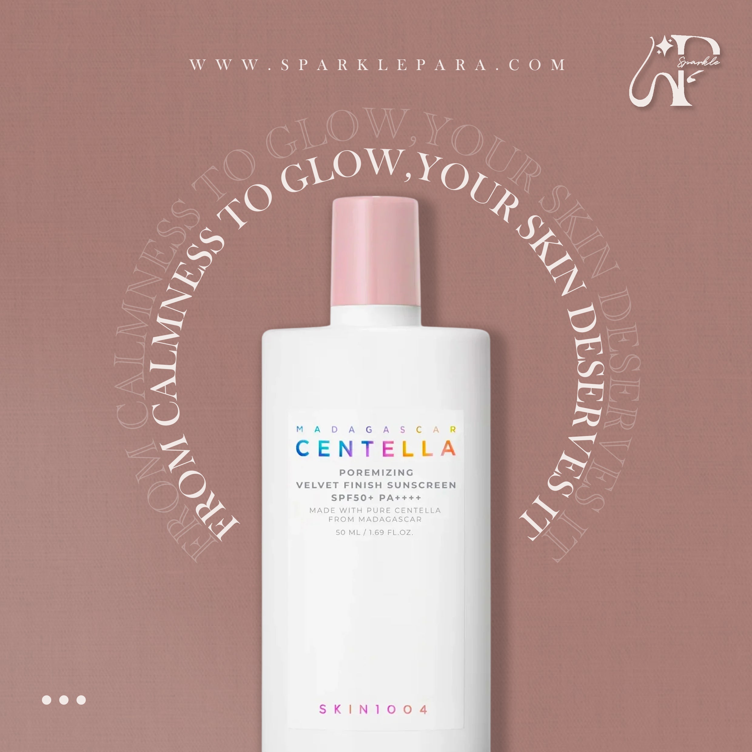 SKIN1004 Madagascar Centella Poremizing Velvet Finish Sunscreen‏