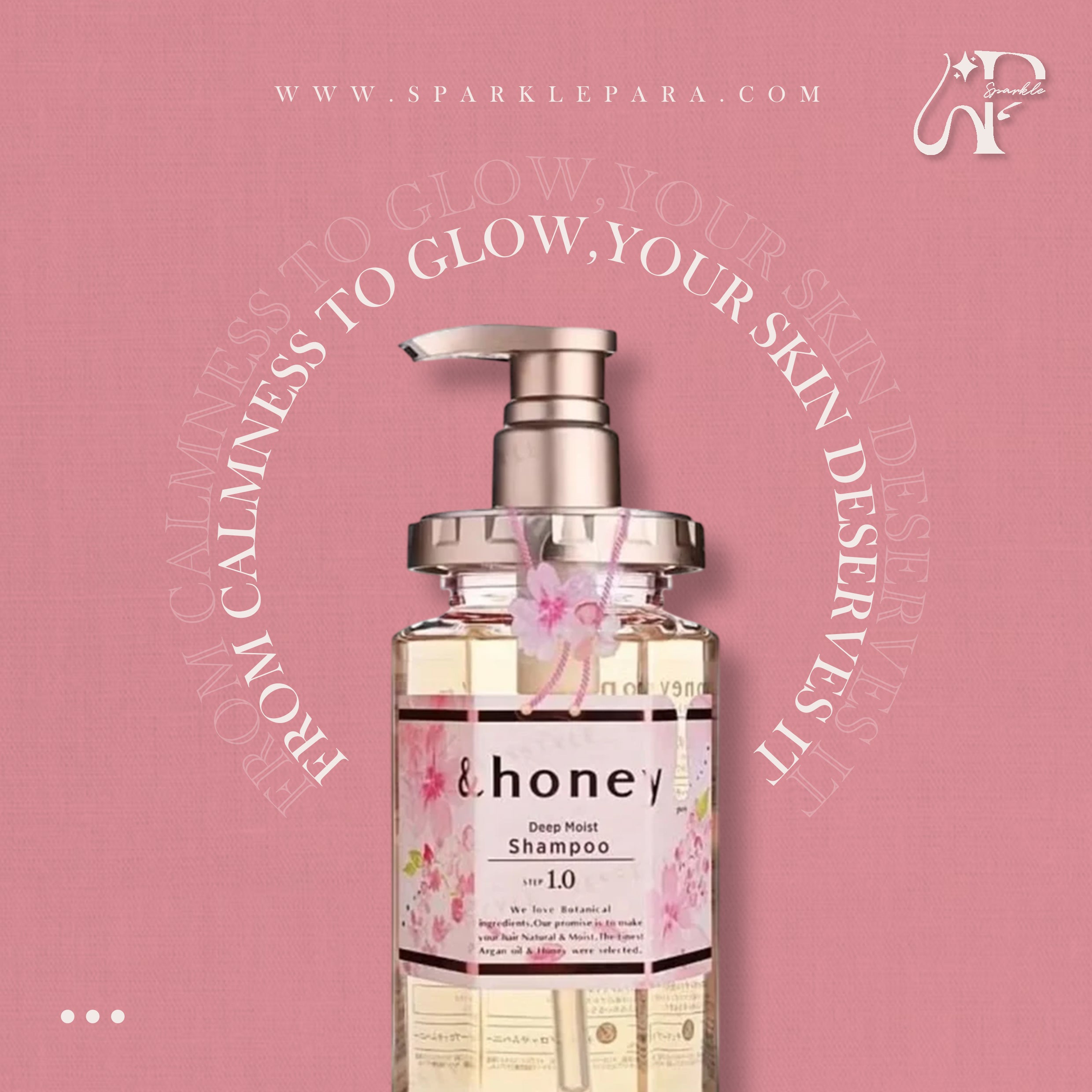 &Honey Deep Moist Shampoo | step 1.0