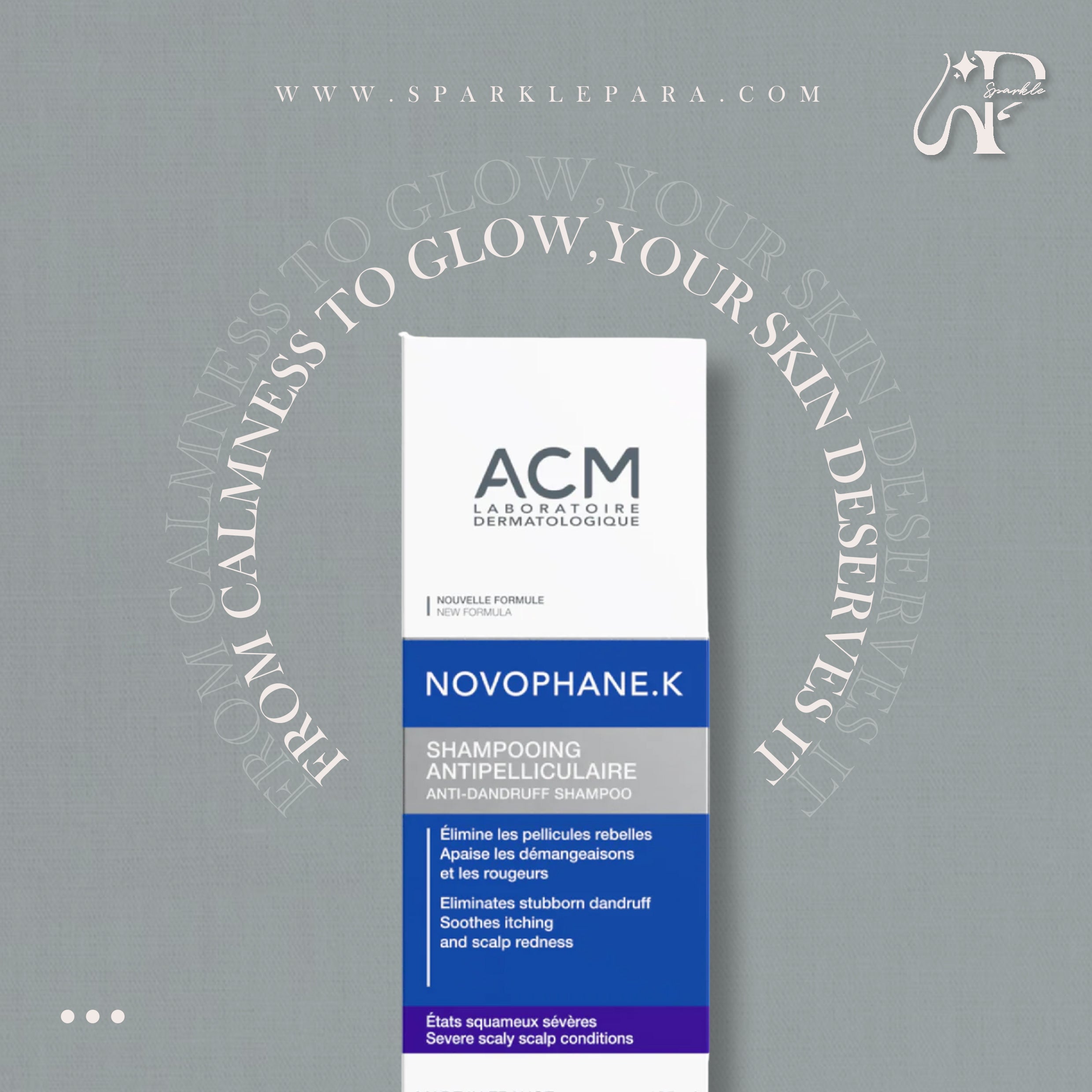 ACM Novophane.k Anti-Dandruff Shampoo