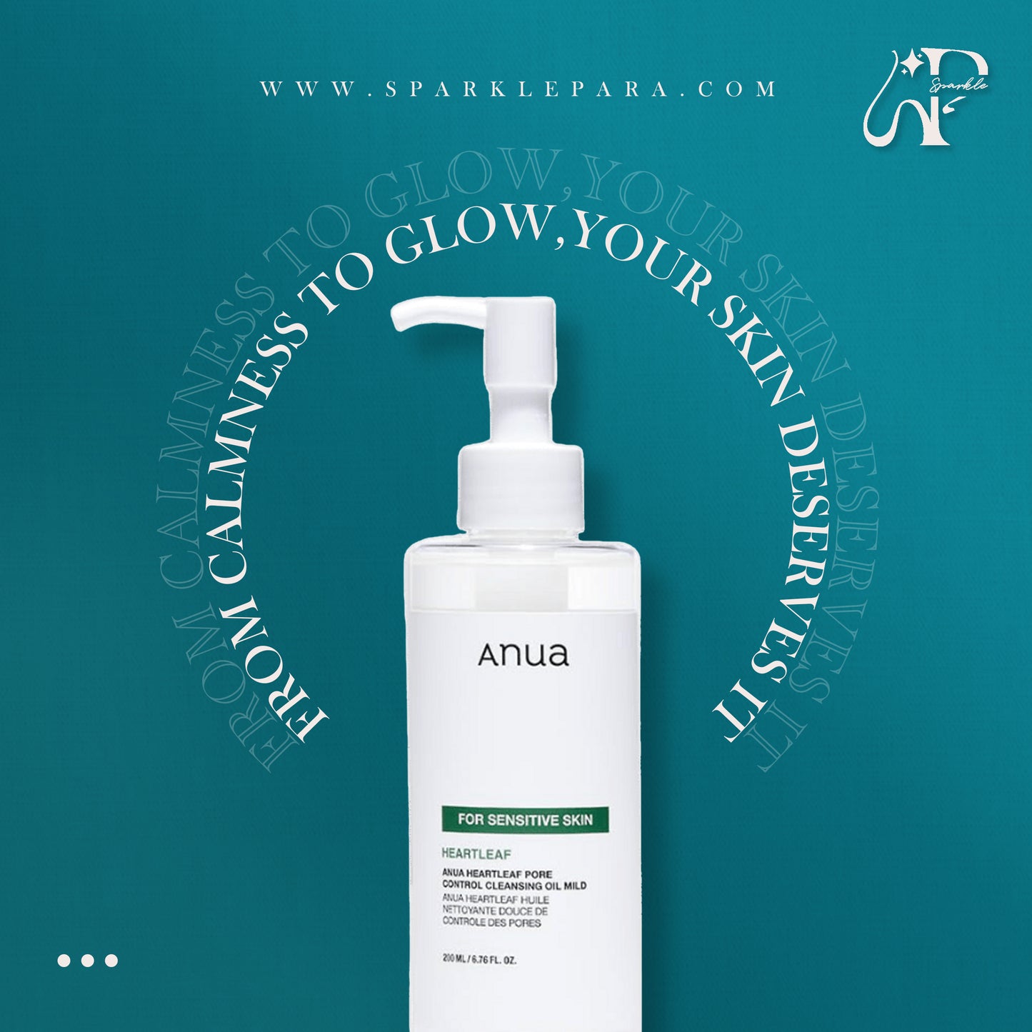 Anua Heartleaf Pore Control Cleansing Oil Mild ‏