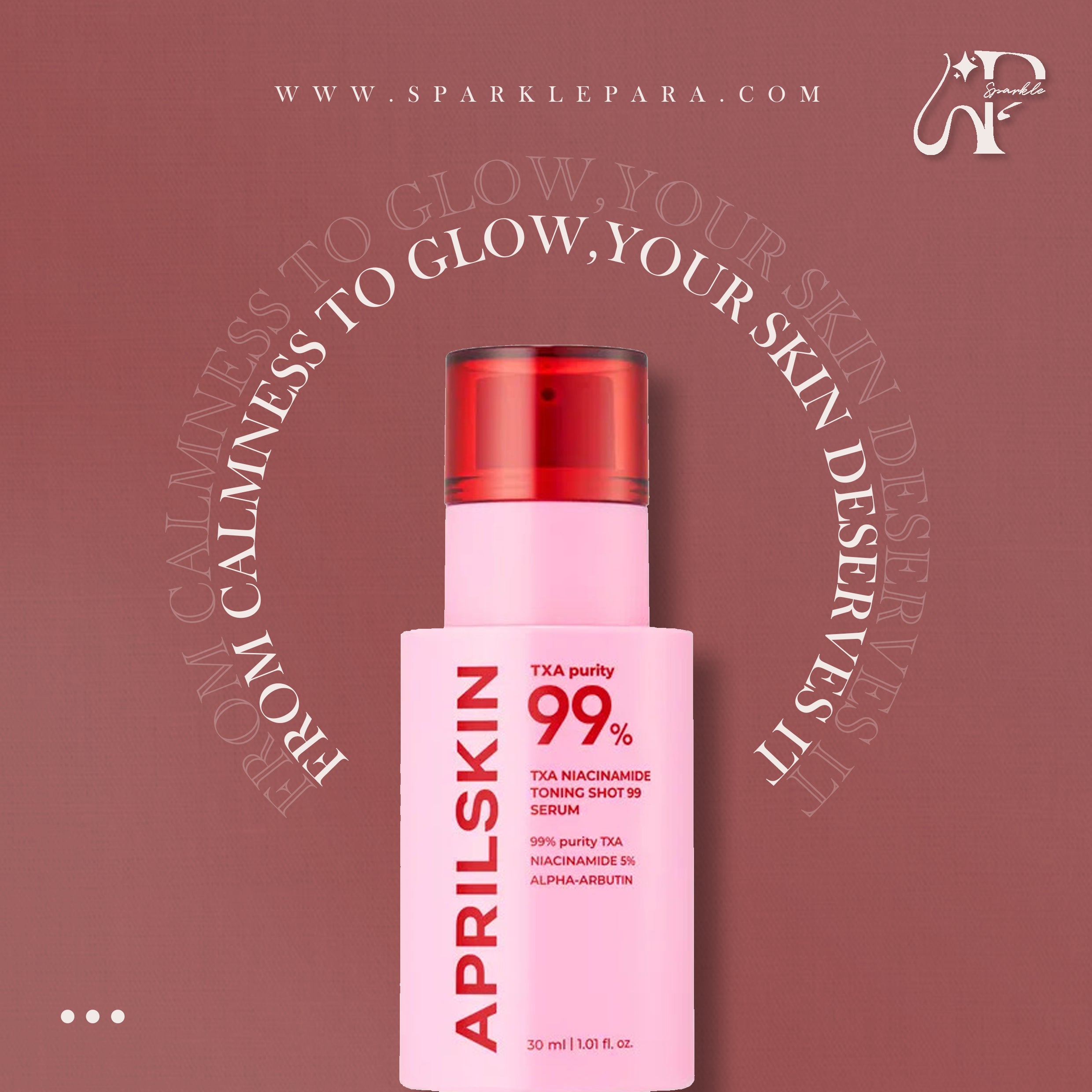 APRILSKIN TXA Niacinamide Toning Shot 99 Serum