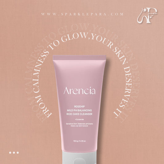 ARENCIA Rosehip Rice Cake Cleanser