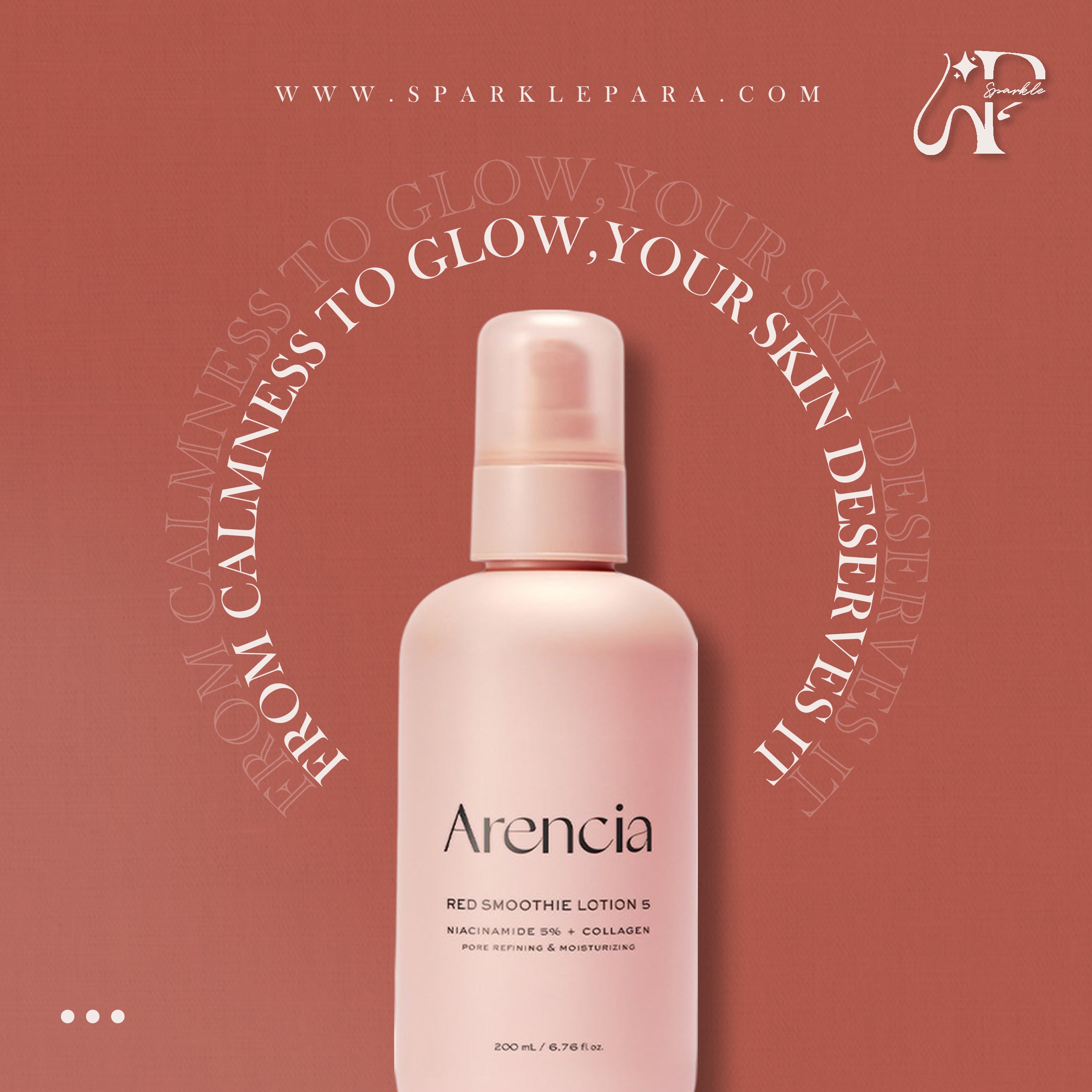 ARENCIA Red Smoothie Lotion 5