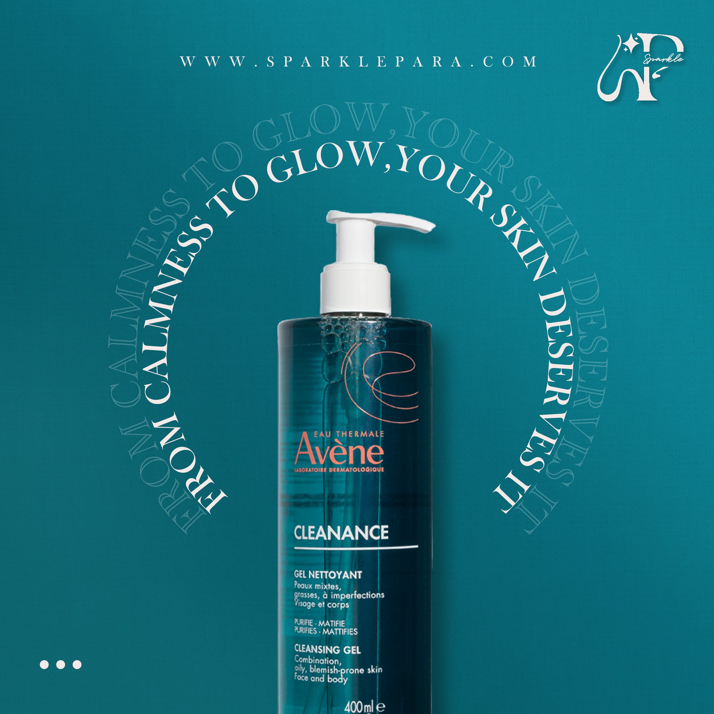 Avène Cleanance Cleansing Gel 400ml‏