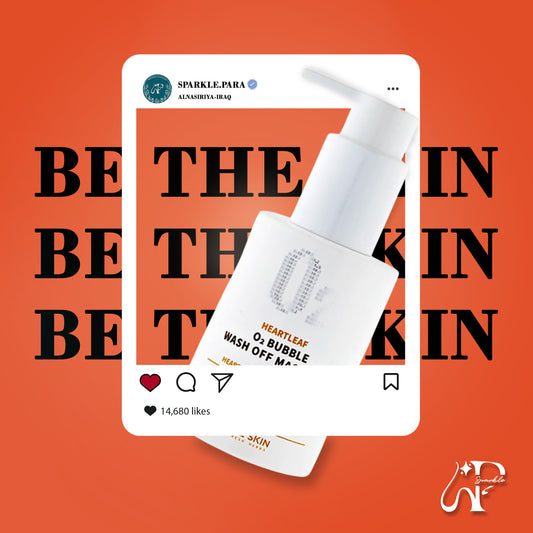 BE THE SKIN | Heartleaf O2 Bubble Wash Off Mask Pack