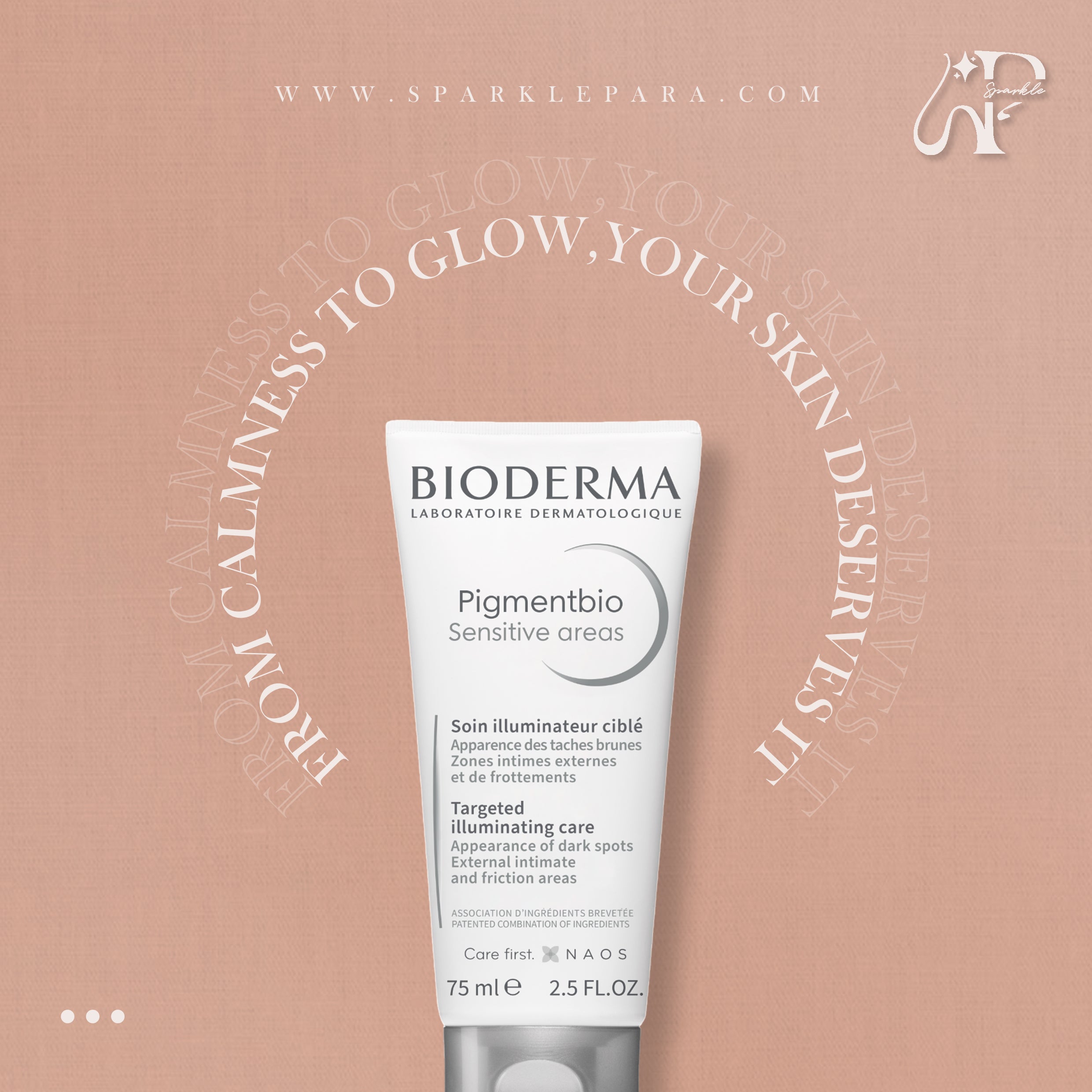 Bioderma Pigmentbio Sensitive Areas - 75ml ‏