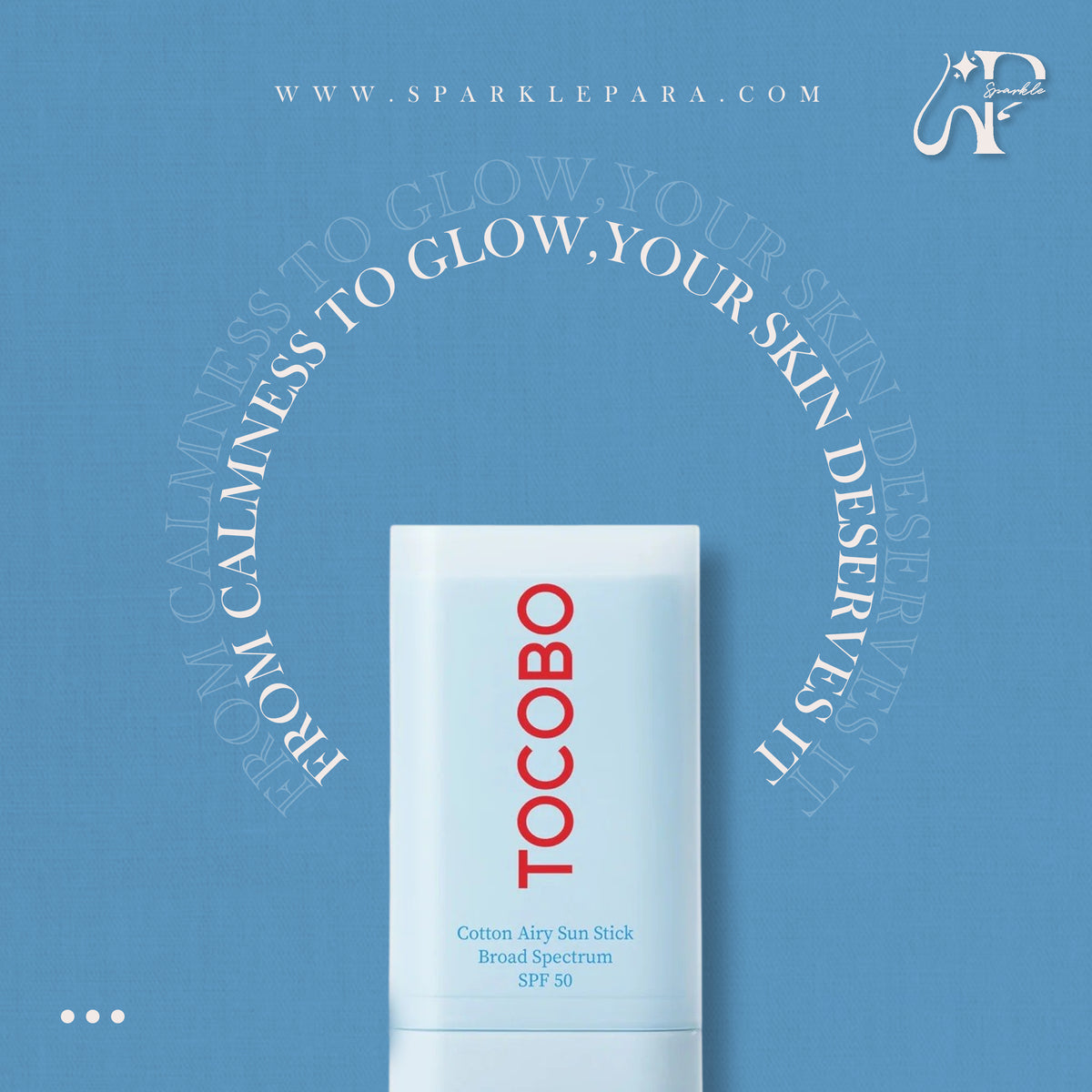 Tocobo Cotton Airy Sun Stick SPF50