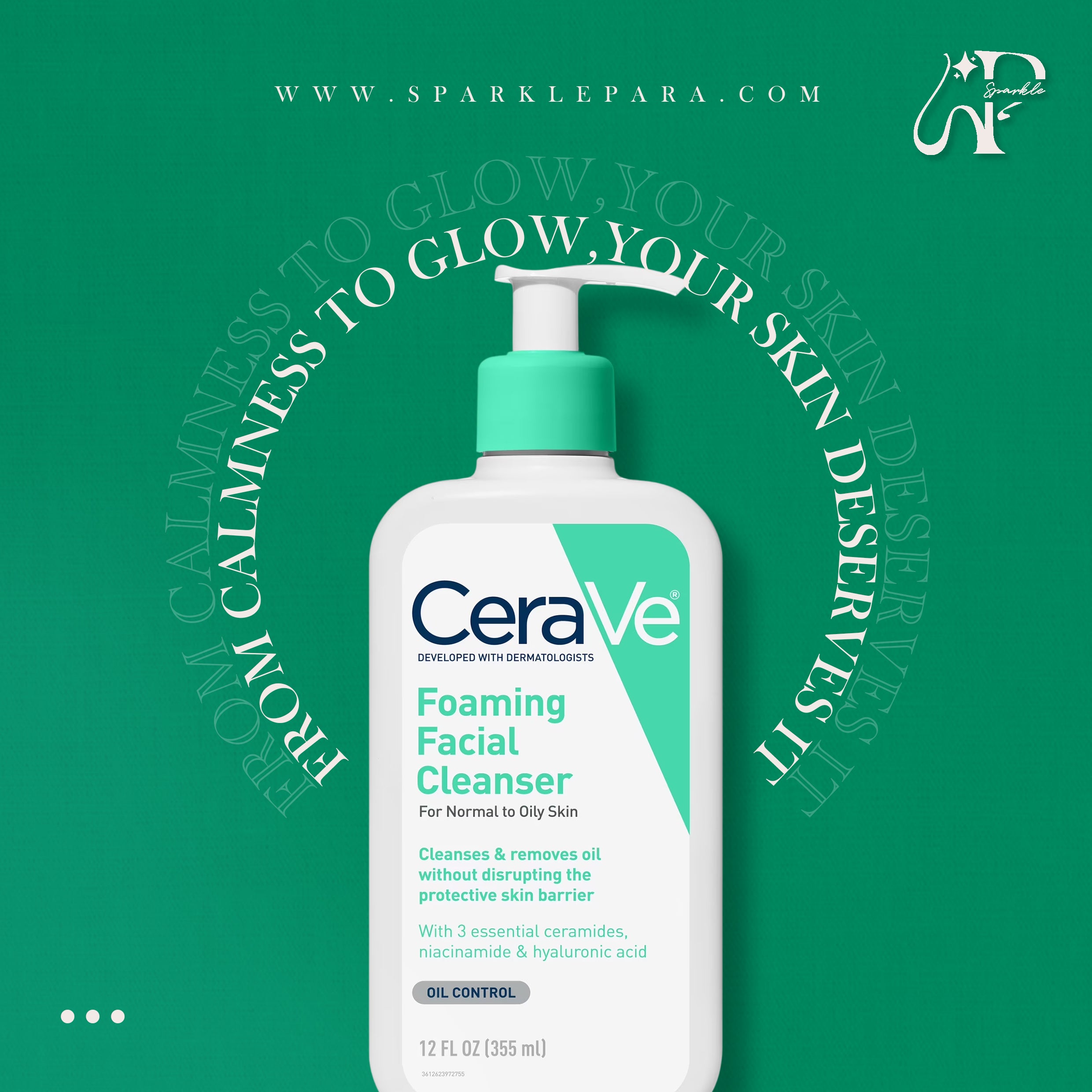 CeraVe Foaming Facial Cleanser | 355ml