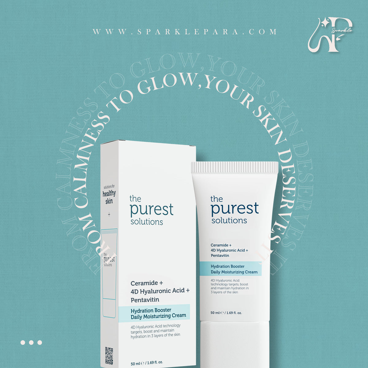 The Purest Solutions Hydration Booster Daily Moisturizing Cream