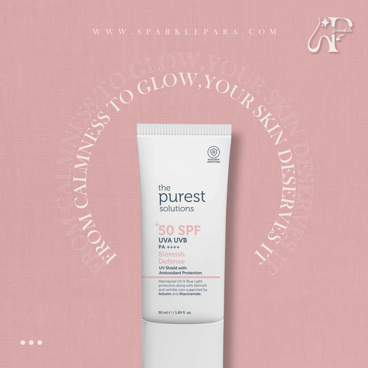 The Purest Blemish Defense Cream SPF50+