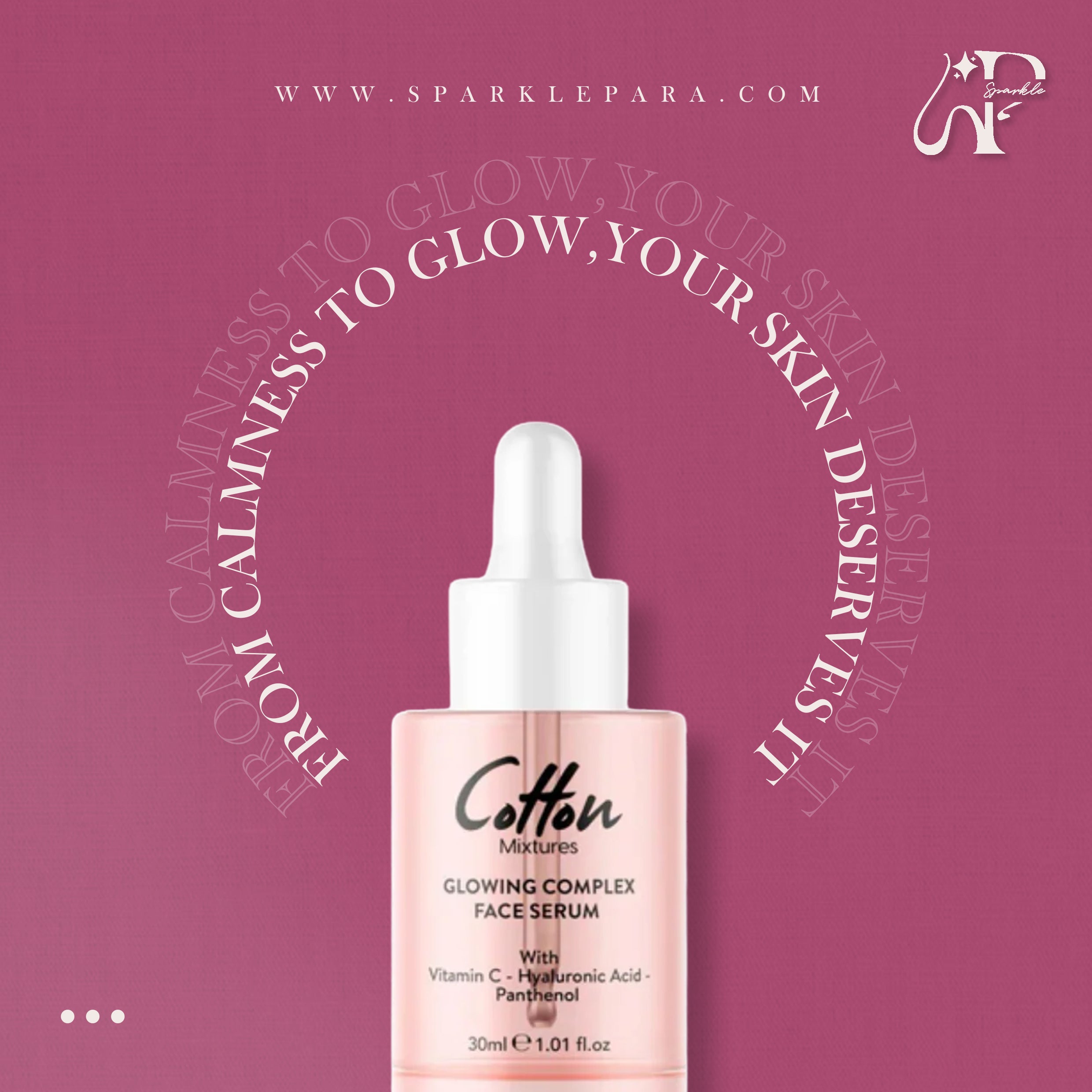 Cotton Glowing Complex Face Serum