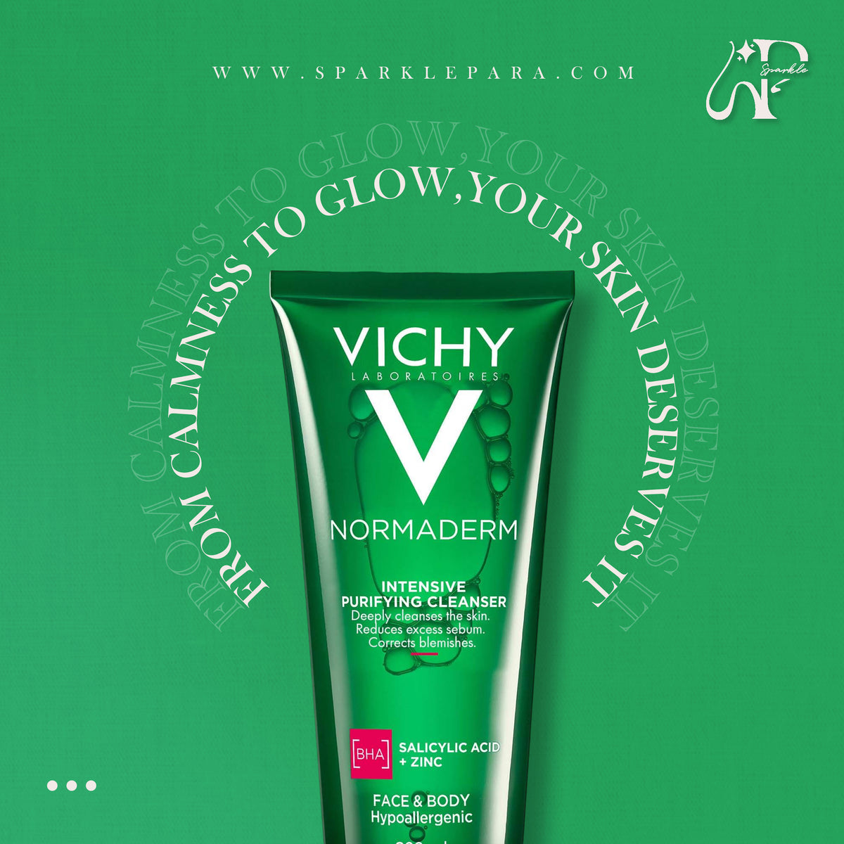 Vichy Normaderm Intensive Purifying Cleanser
