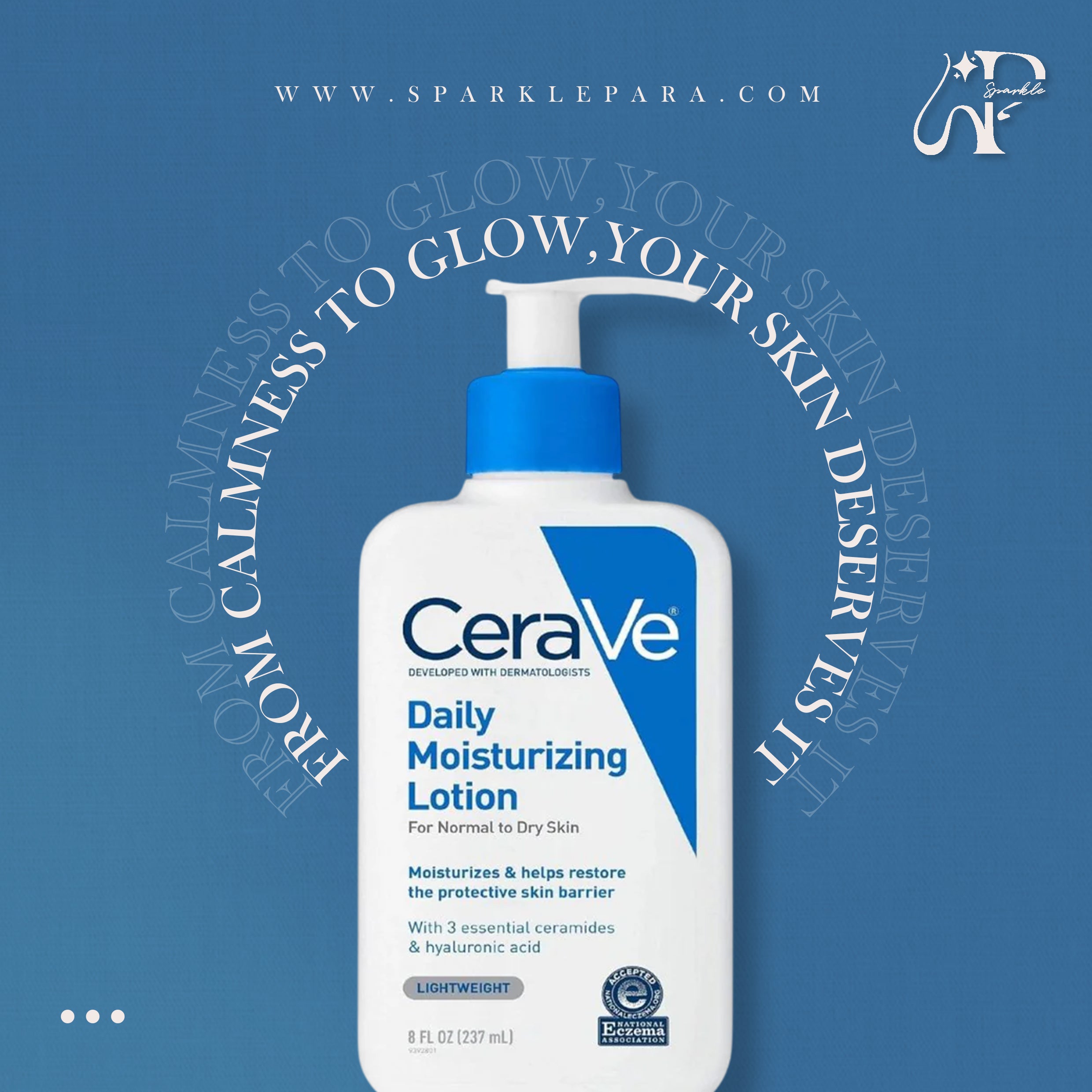 Cerave Daily Moisturizing Lotion For Normal To Dry Skin ( 237ml )