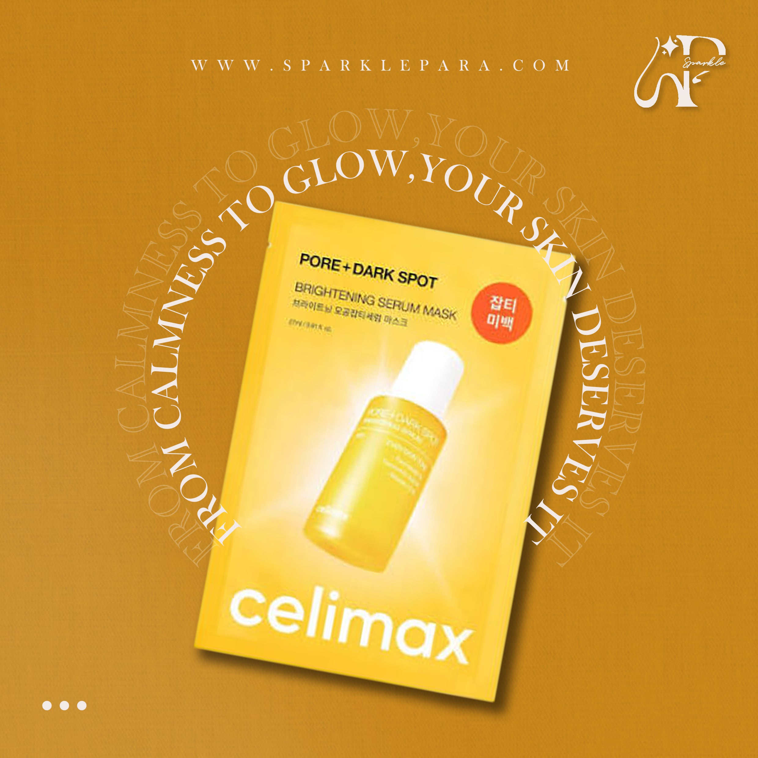 Celimax Brightening Serum Mask | Pore+Dark Spot‏