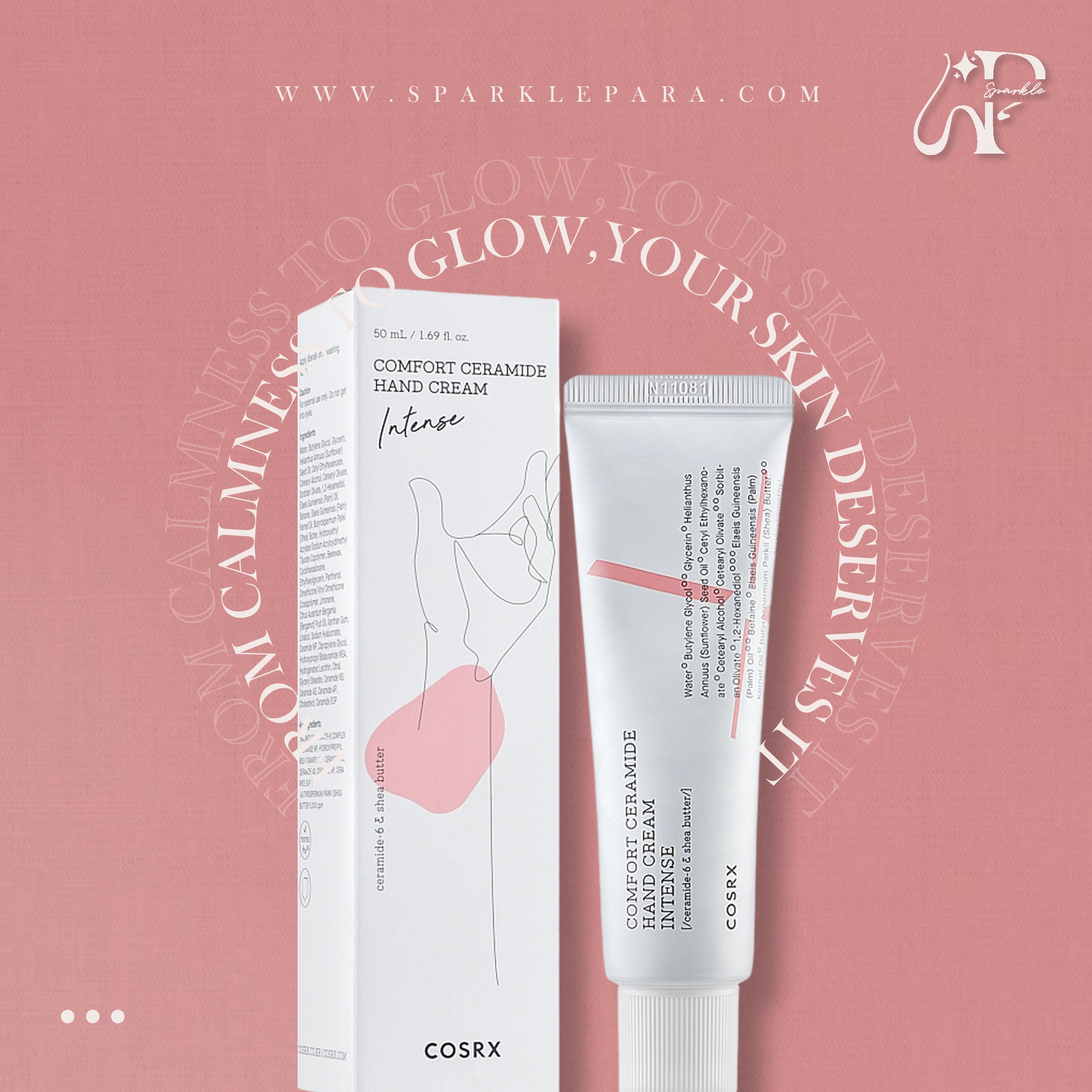 Cosrx Comfort Ceramide Hand Cream Intense ‏