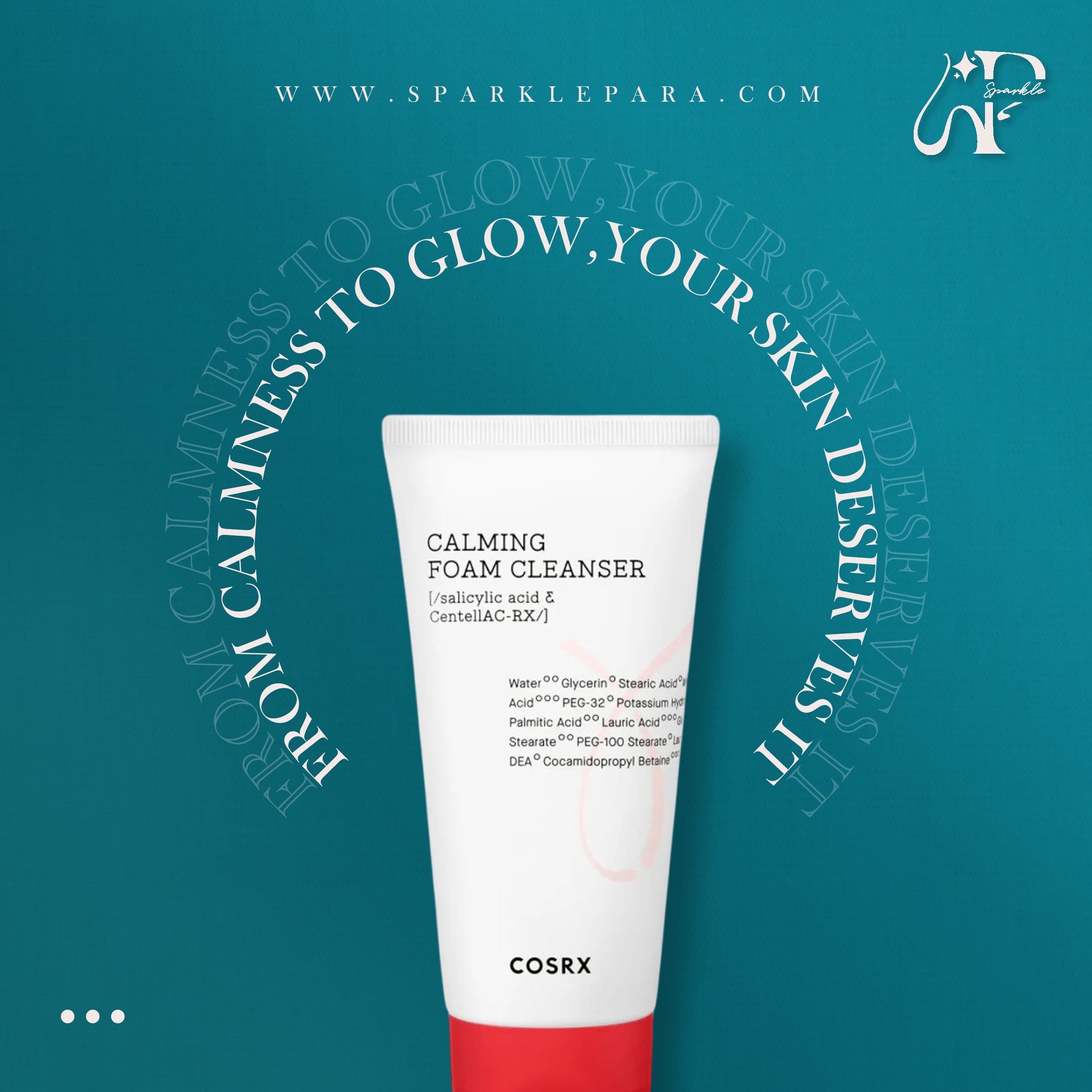 COSRX Calming Foam Cleanser‏