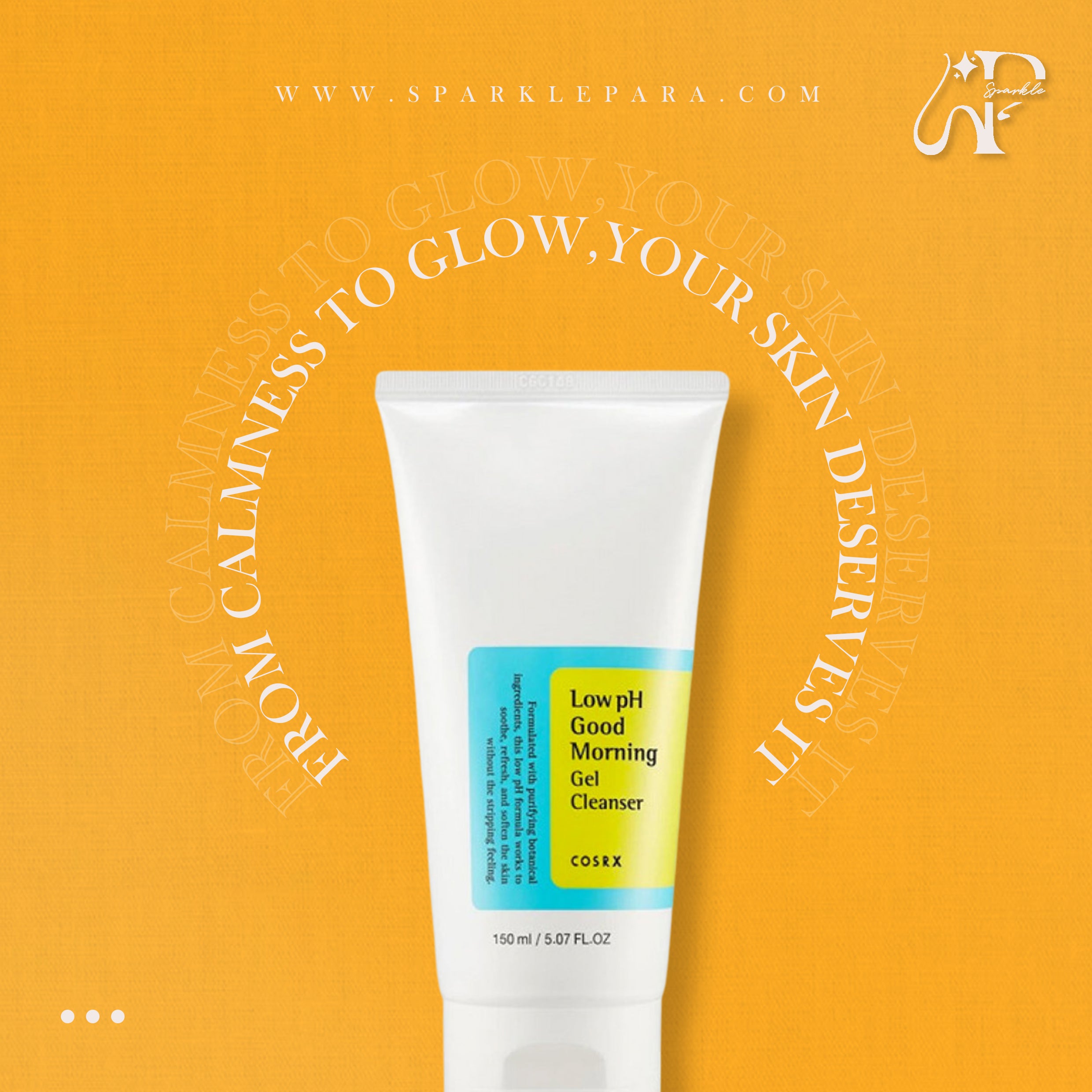 COSRX Low pH Good Morning Gel Cleanser‏