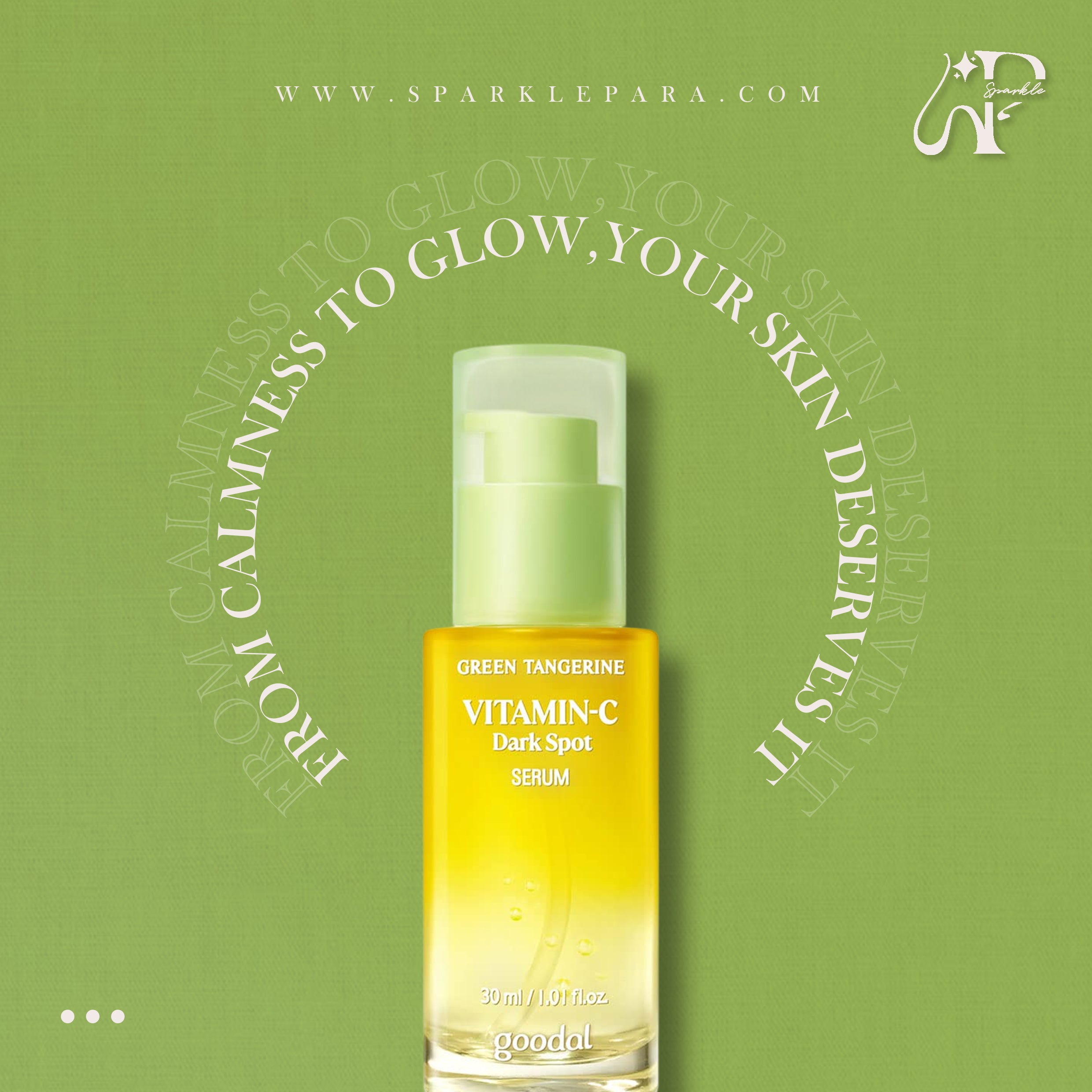 GOODAL Tangerine Vita C Dark Spot Care Serum‏