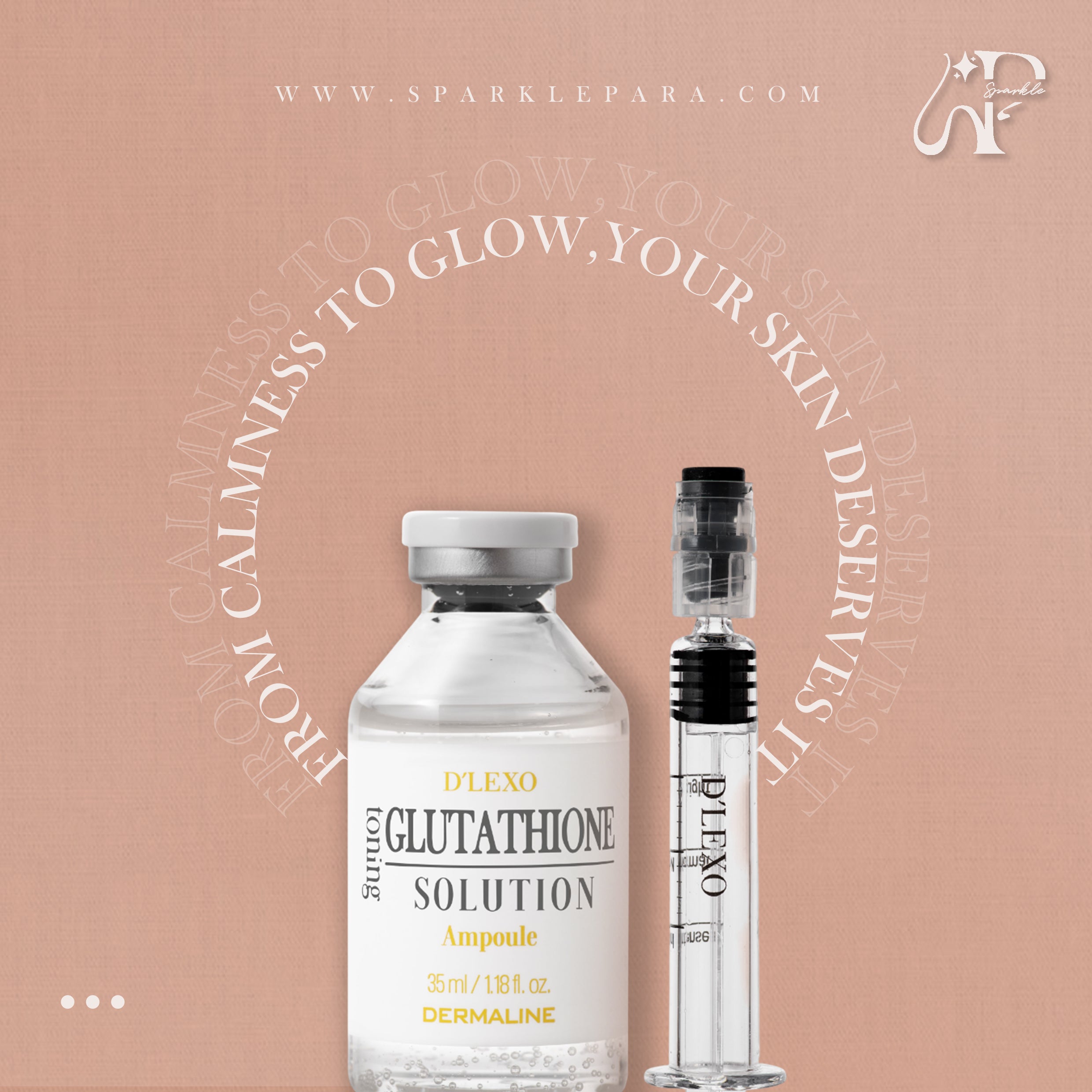 Dermaline D'LEXO GLUTATHIONE toning SOLUTION Ampoule‏