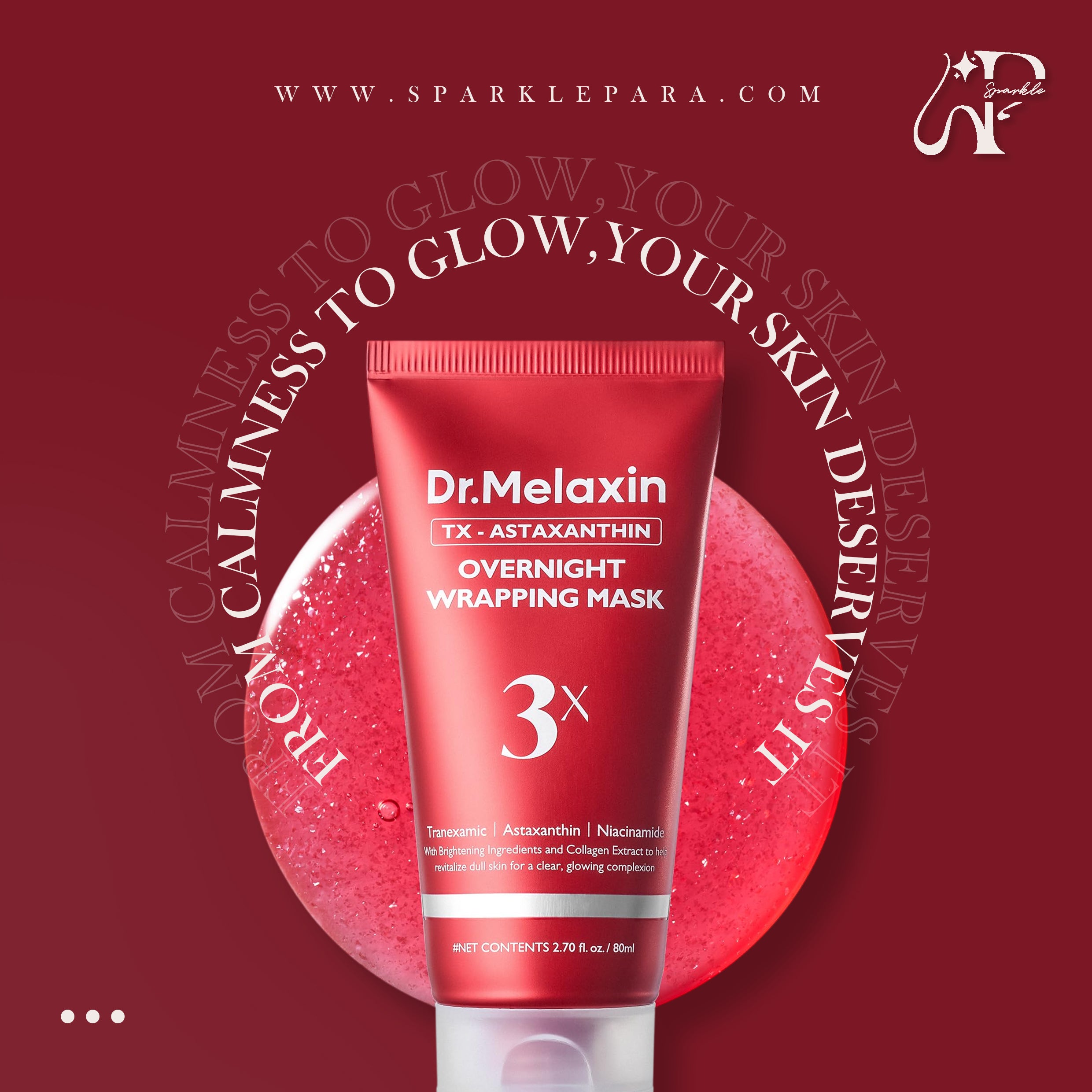 Dr.Melaxin TX-Astaxanthin Overnight Wrapping Mask‏