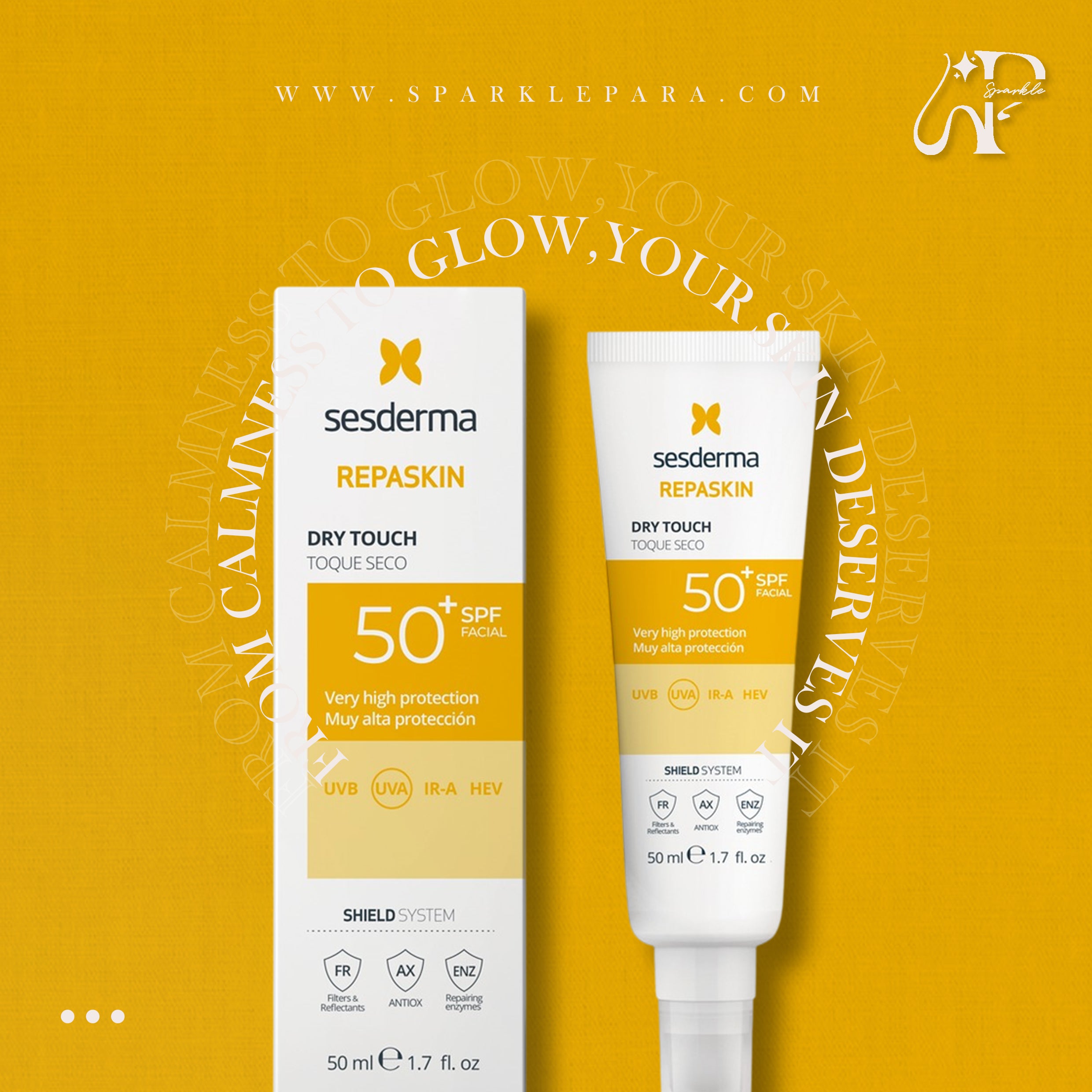 Sesderma Repaskin Dry Touch Spf50+