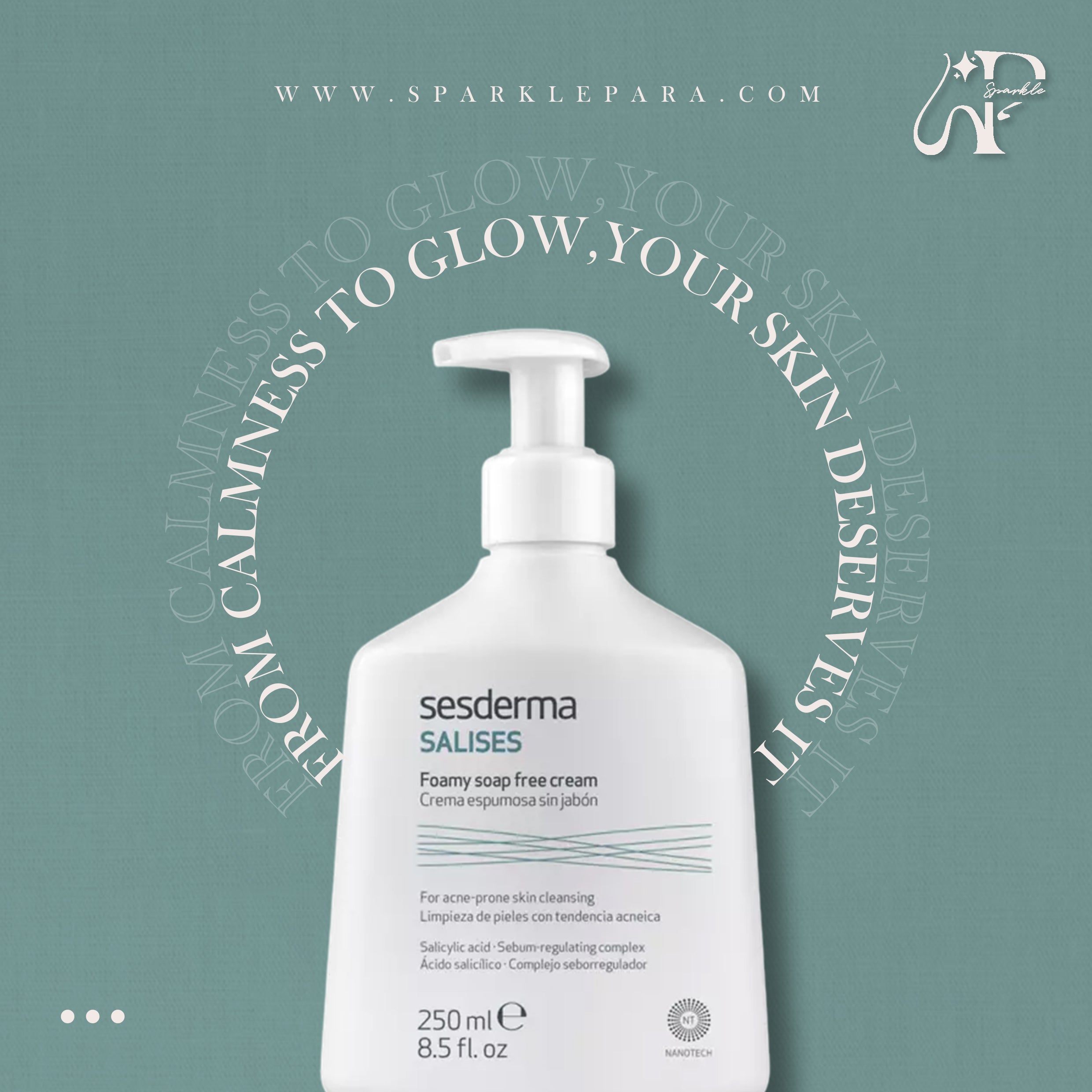 Sesderma Salises Foamy Soap-Free Cream‏