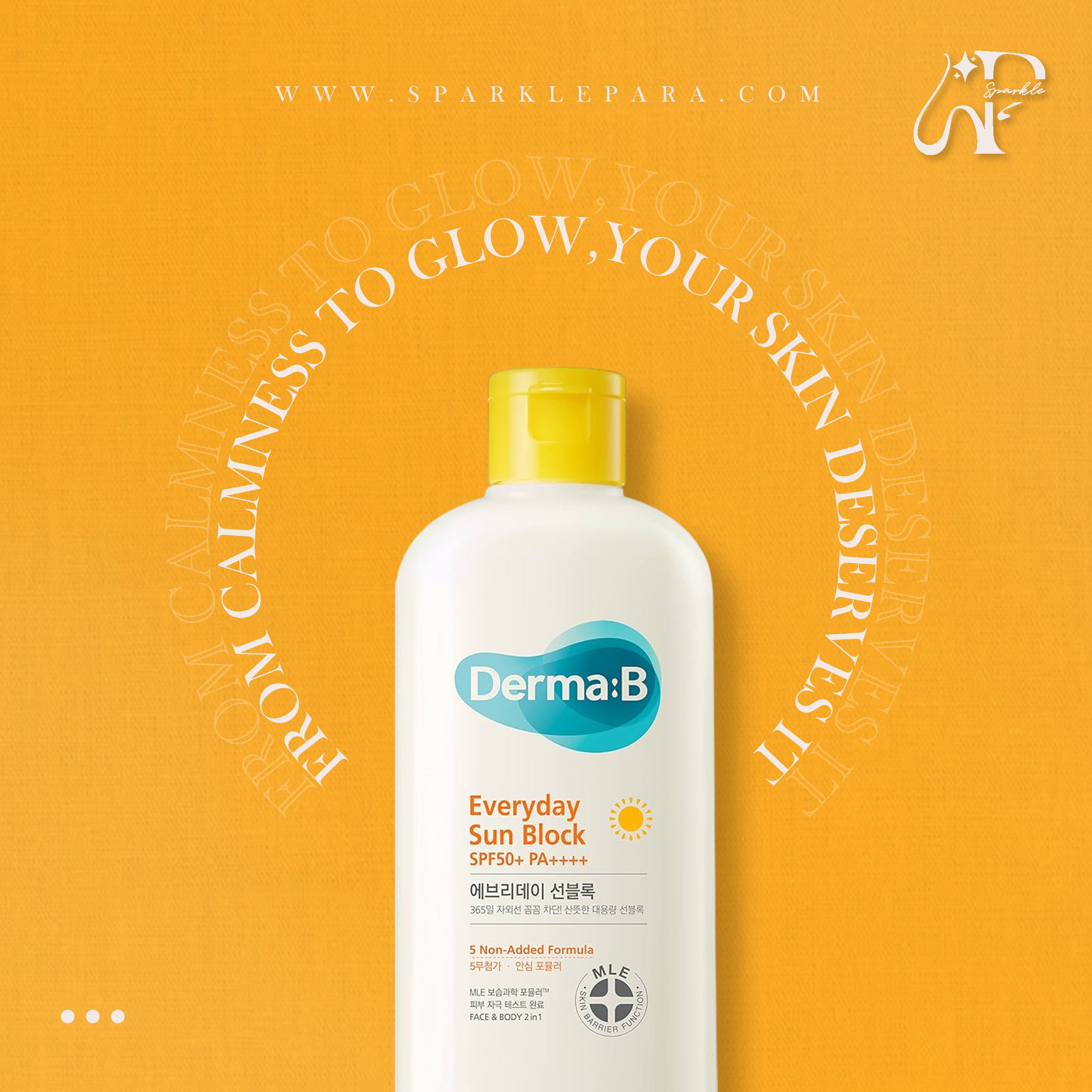 Derma:B Everyday Sun Block SPF50+