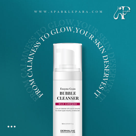 DERMALINE Enzyme Grain BUBBLE CLEANSER