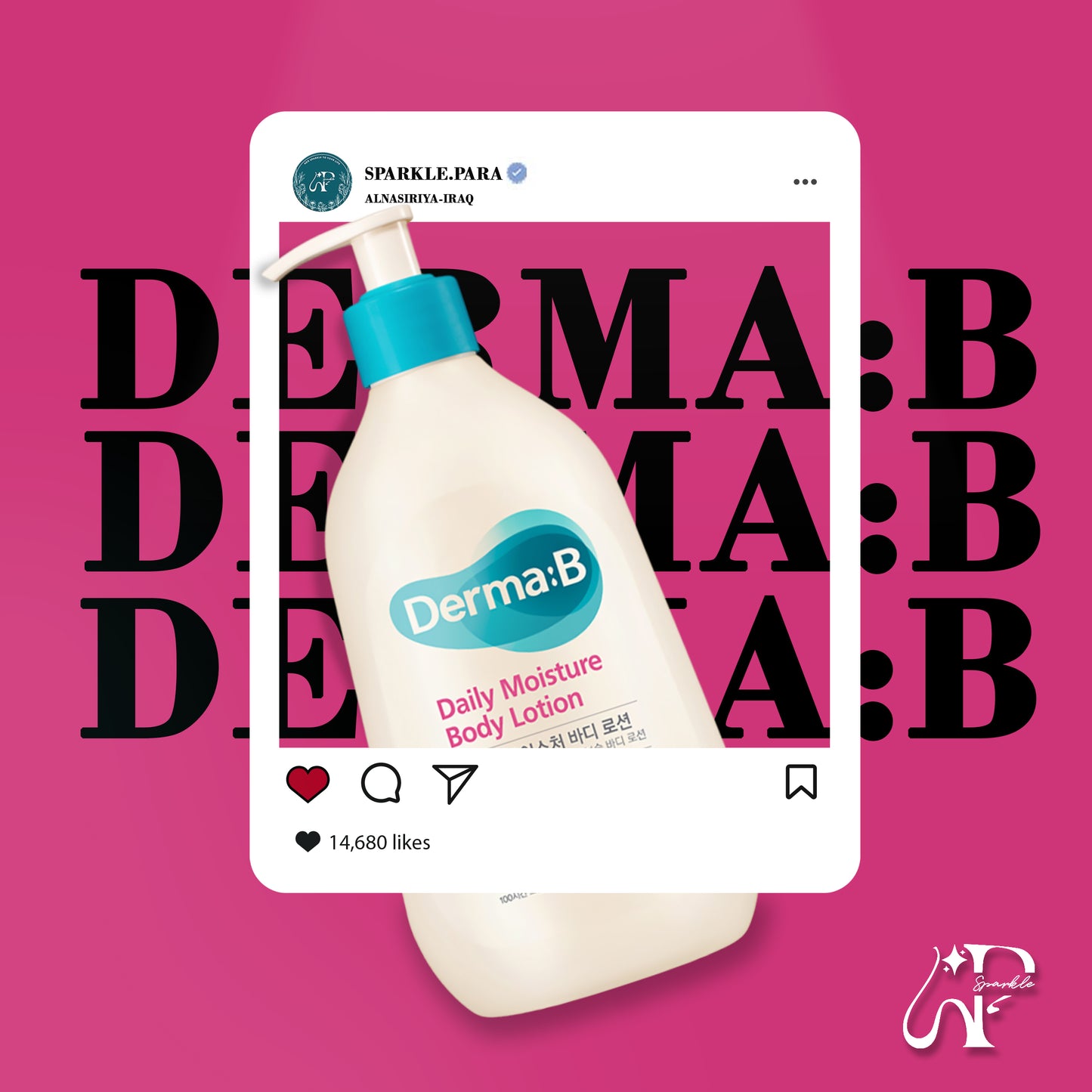 Derma:B Daily Moisture Body Lotion