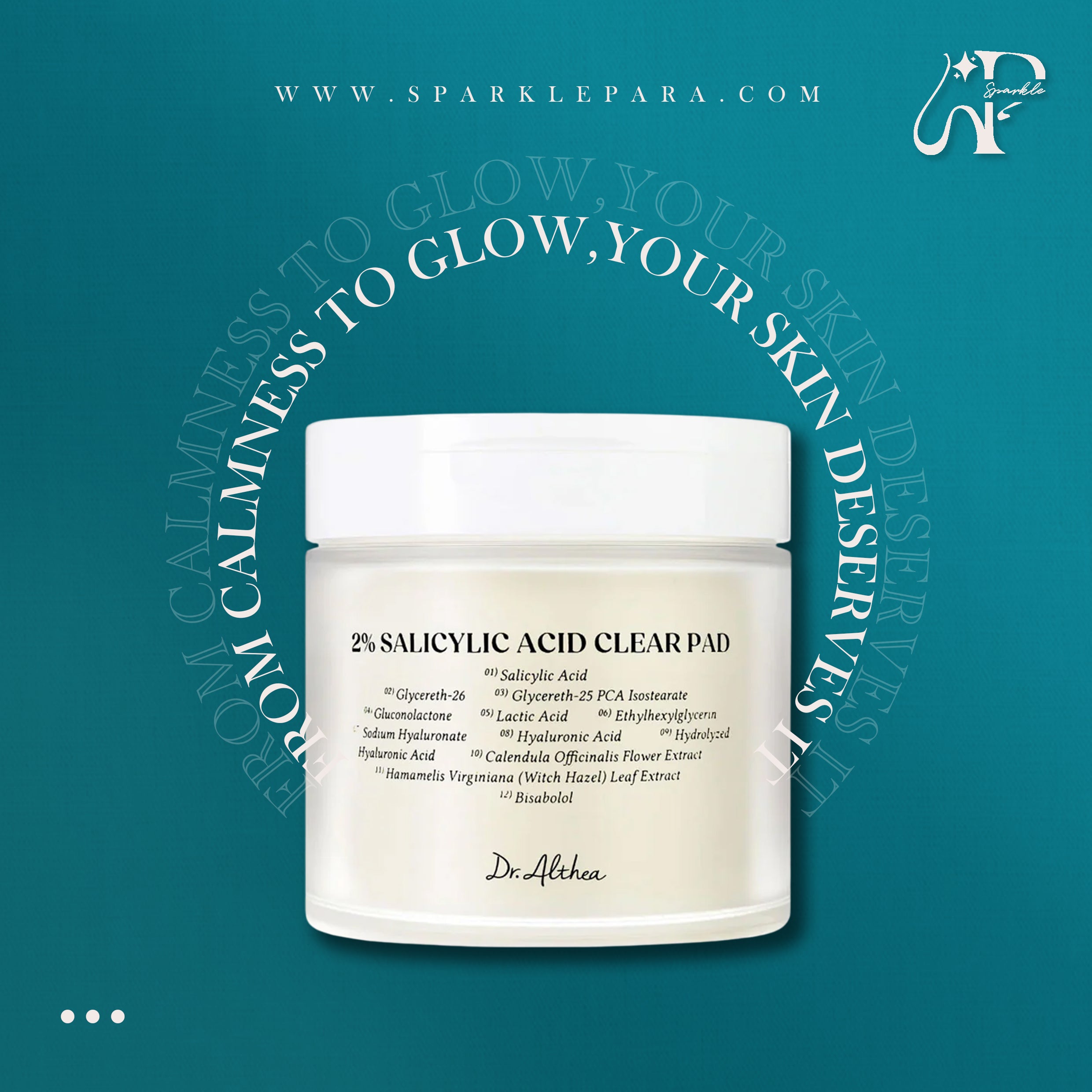 DR.ALTHEA 2% Salicylic Acid Clear Pad ‏