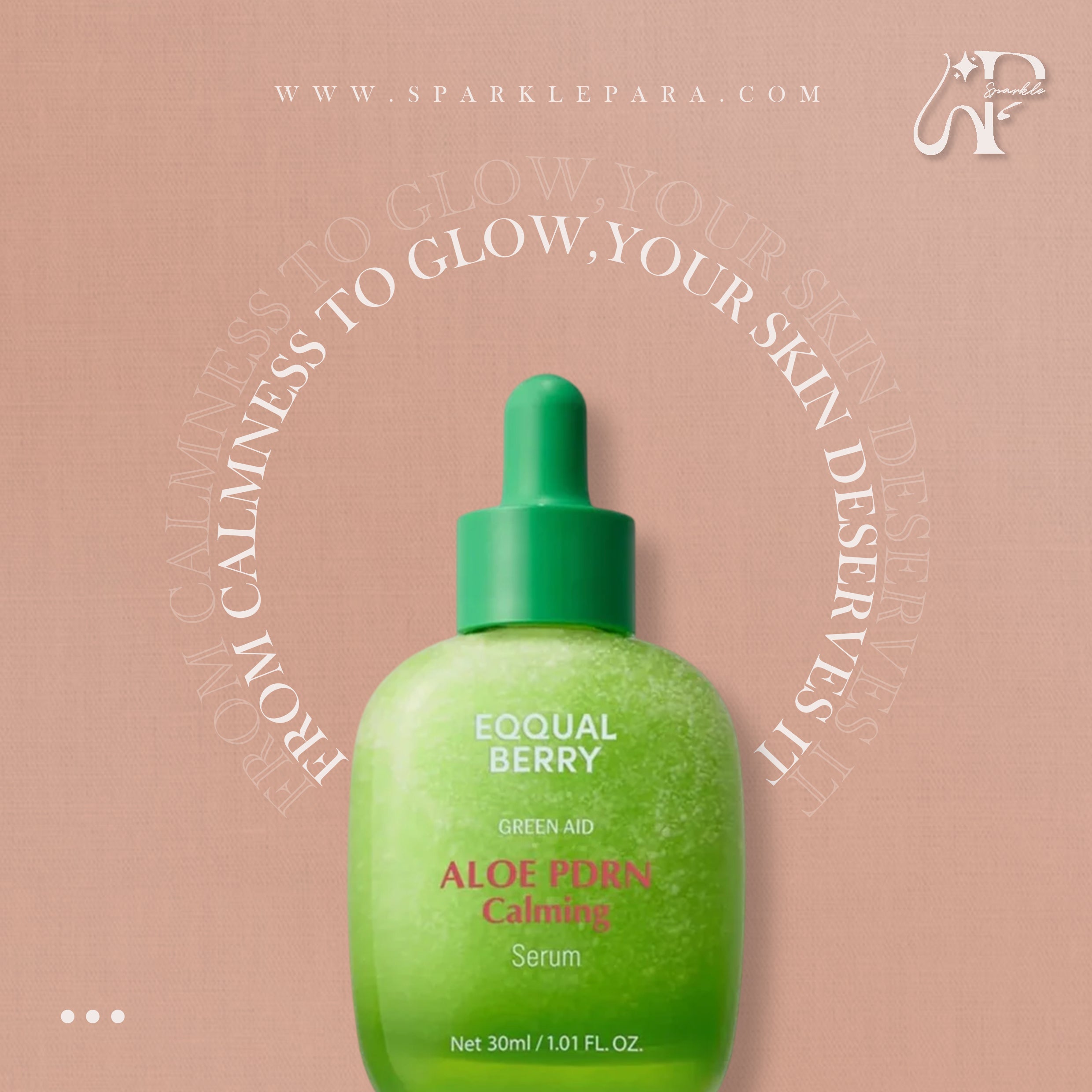 EQQUALBERRY Aloe PDRN Calming Serum‏