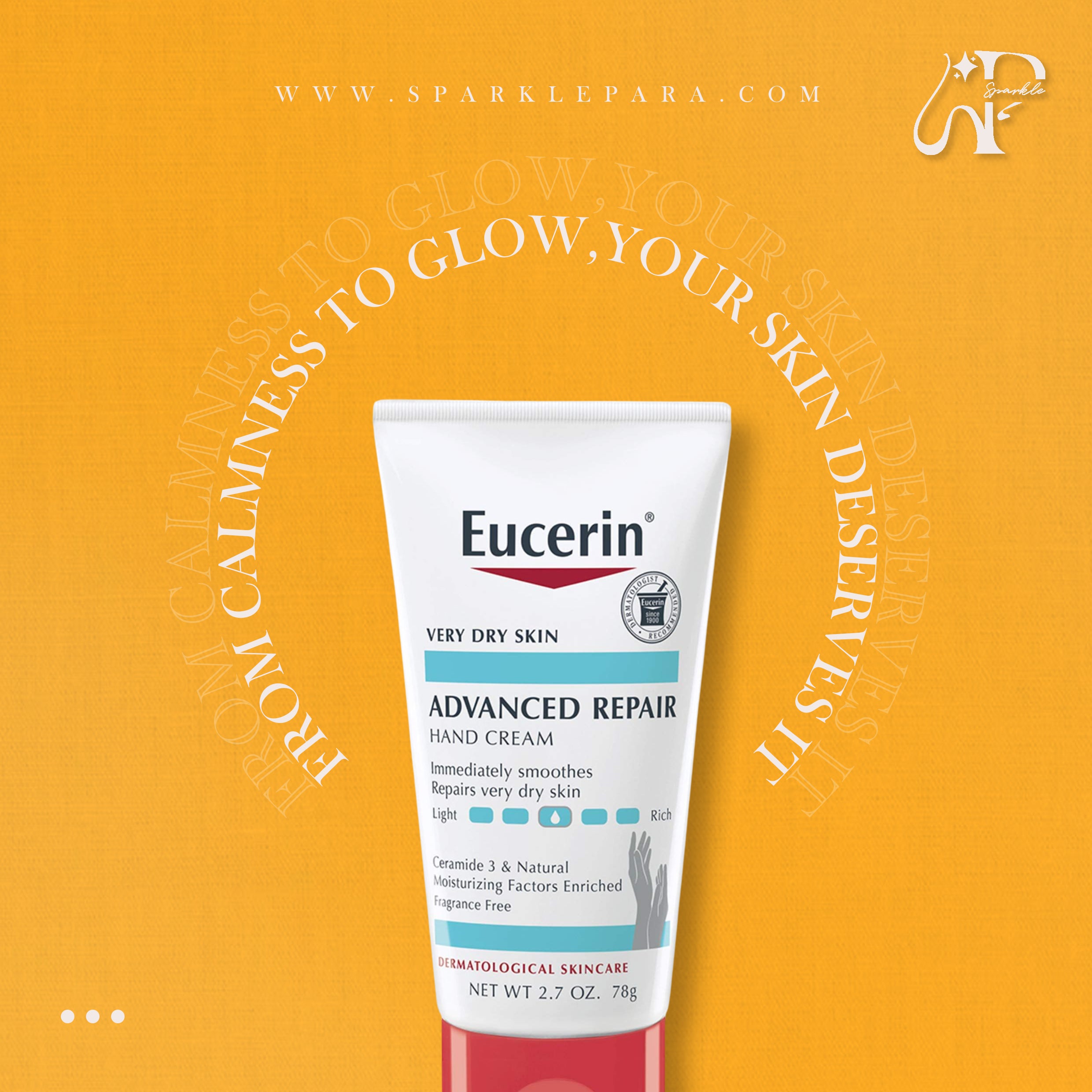 Eucerin Advanced Repair Hand Cream 78 g