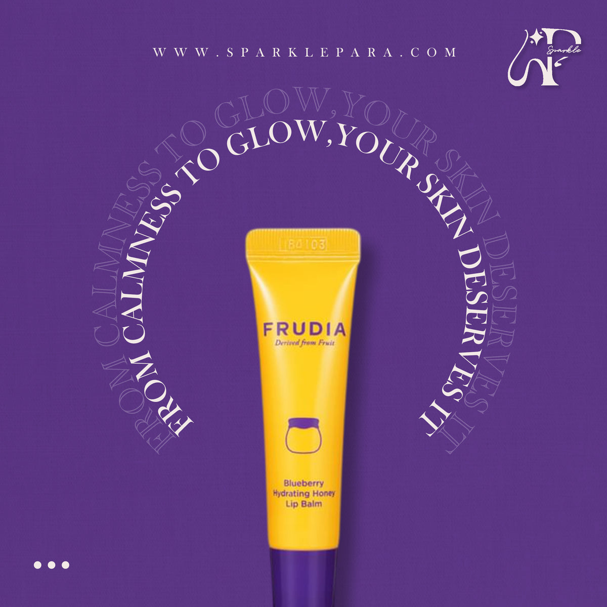 Frudia Blueberry Hydrating Honey Lip Balm Tube
