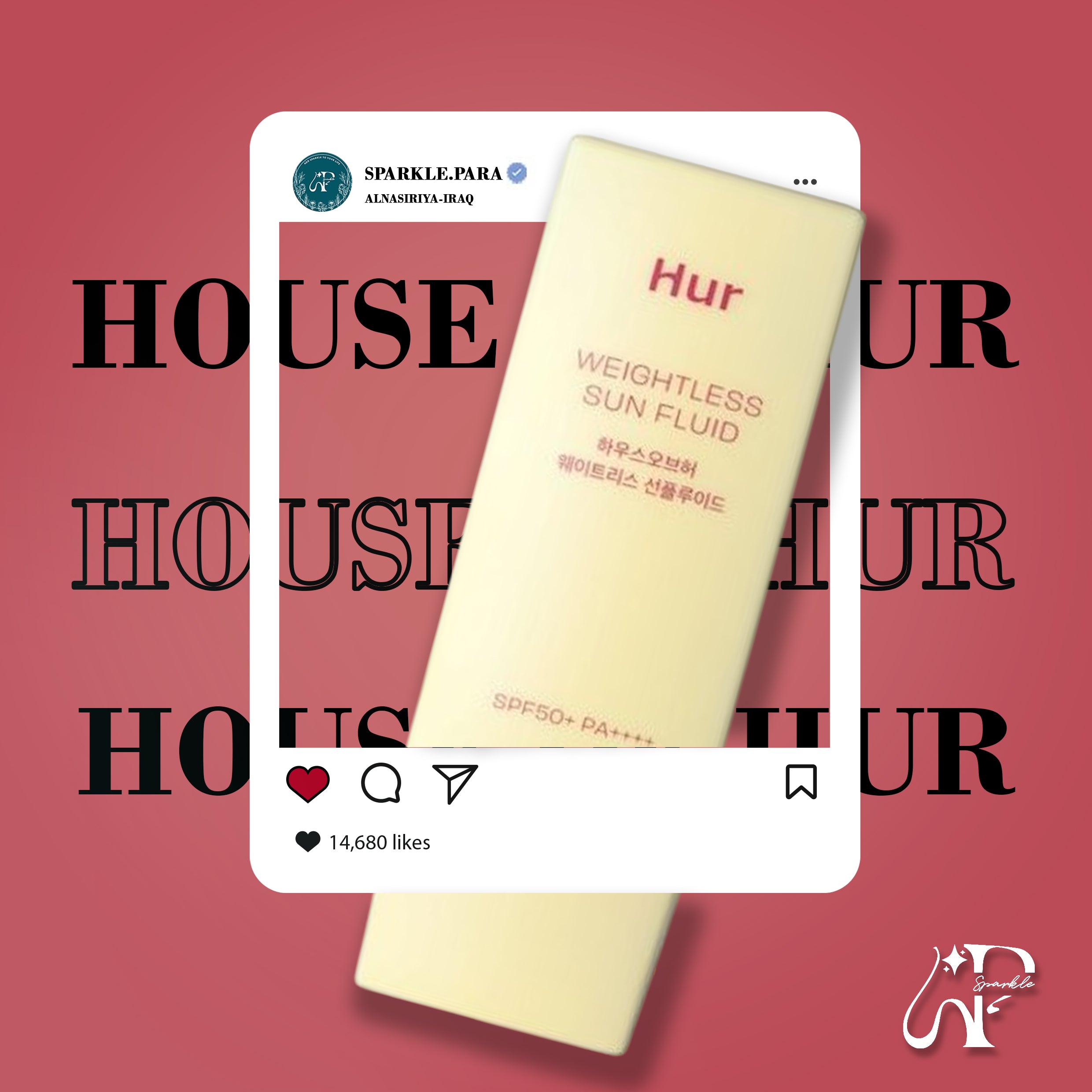 House of HUR Weightless Sun Fluid