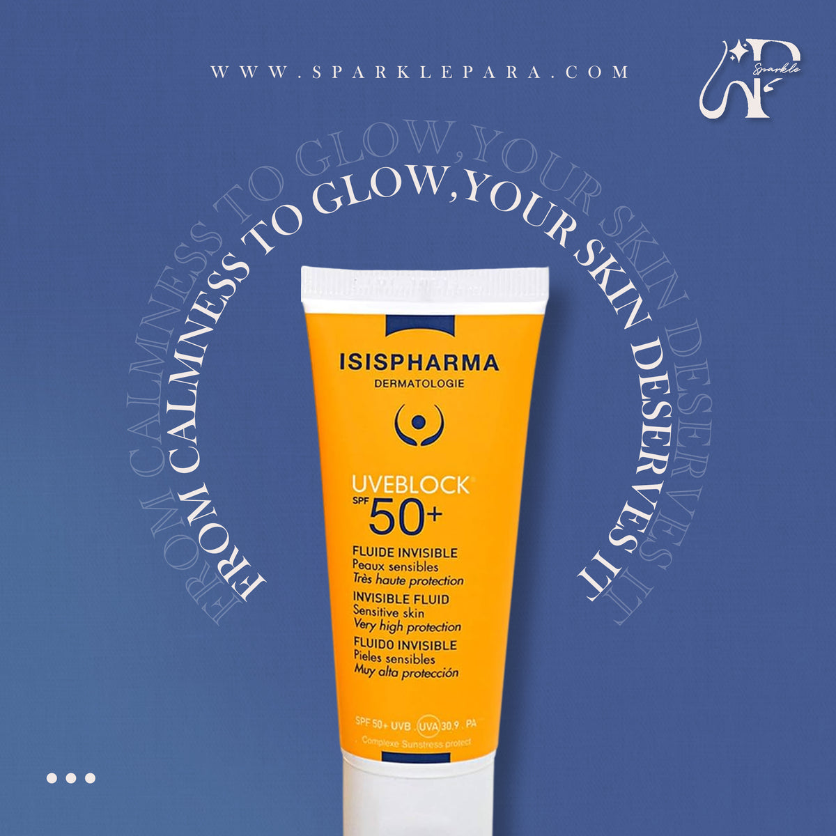 ISISPHARMA INnvisible fluid sunscreen SPF 50+