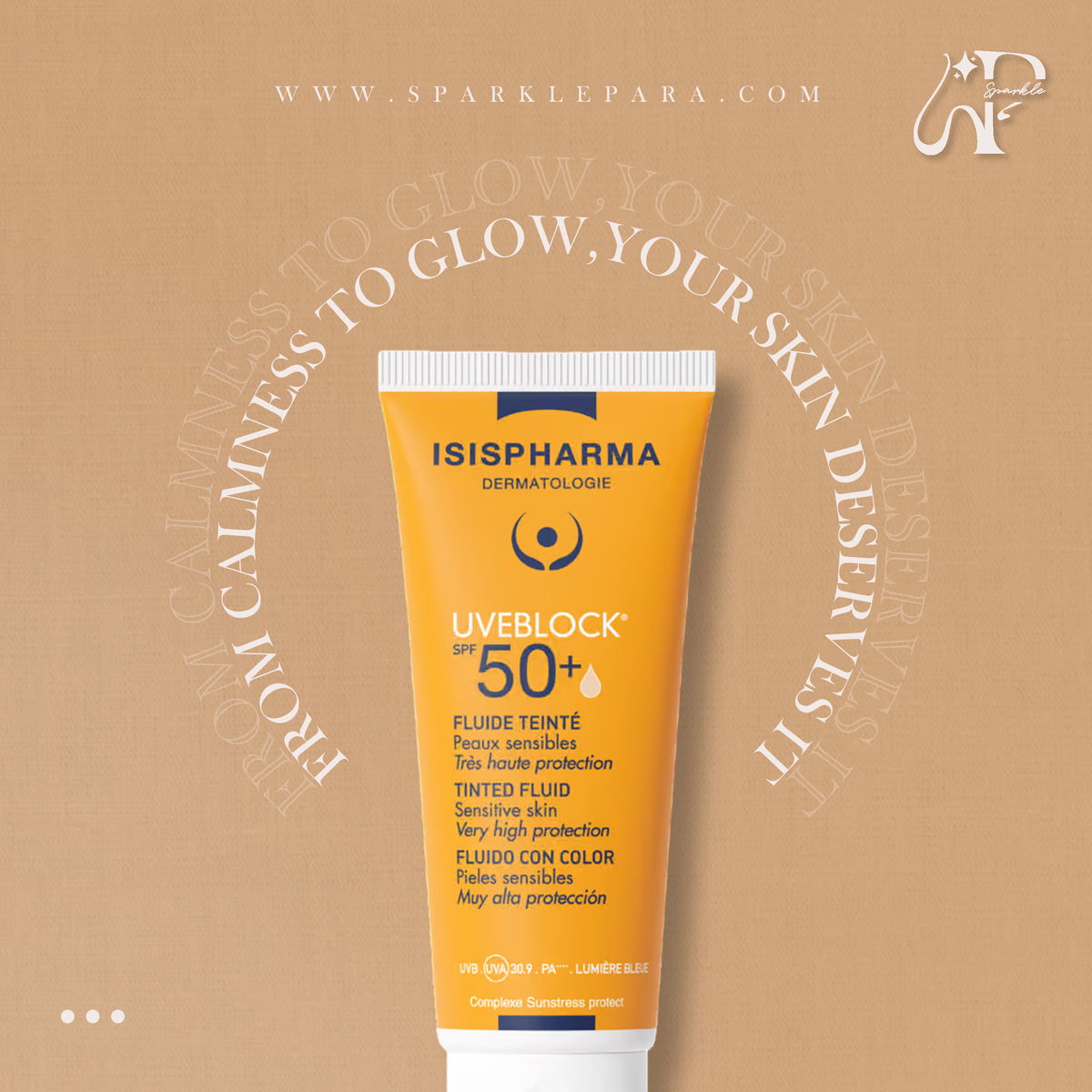 ISISPHARMA Tinted Fluid Sunscreen SPF 50+