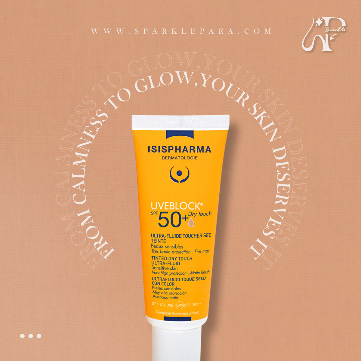 ISISPHARMA Dry Touch Tinted Ultra-fluide SPF50+