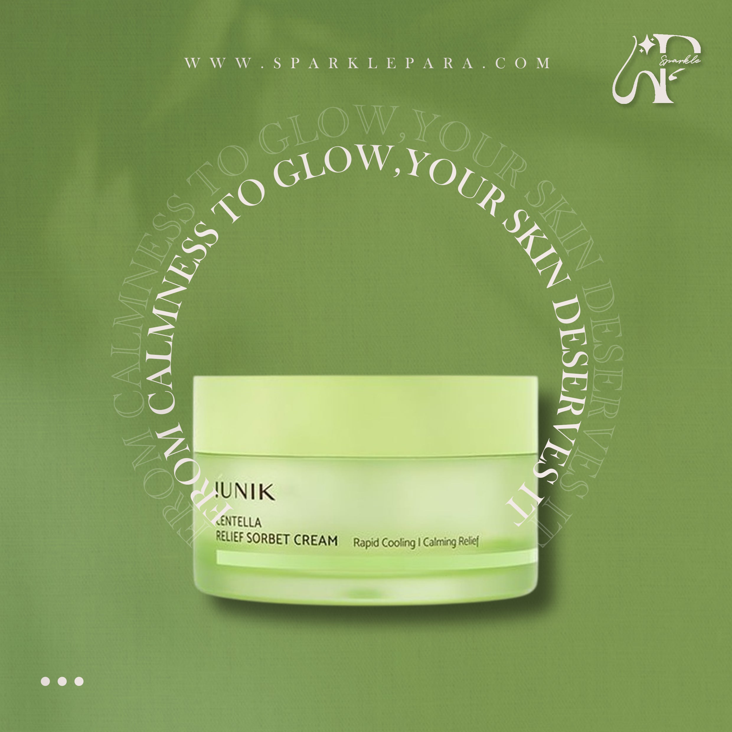 iUNIK Centella Relief Sorbet Cream
