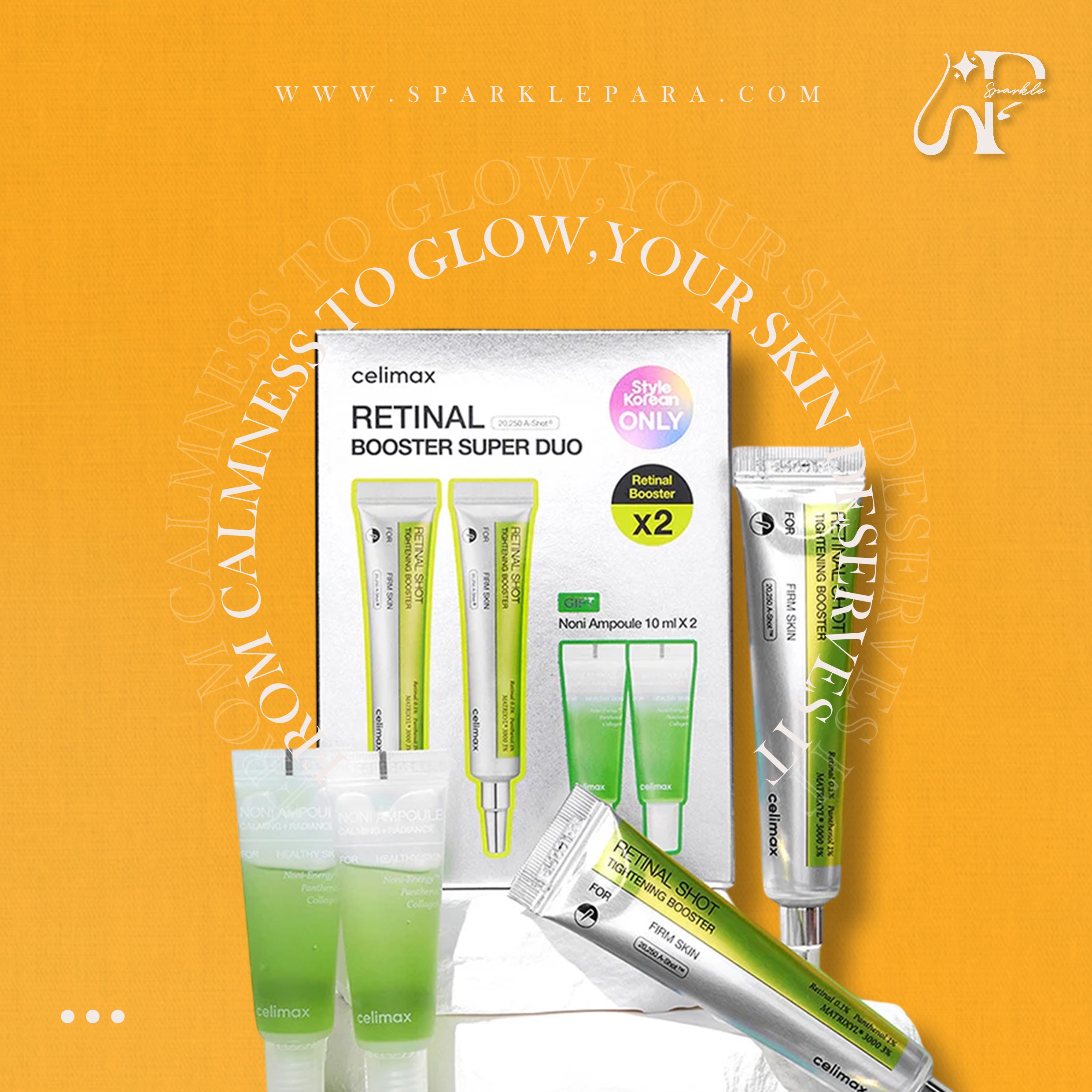 Celimax Retinal Booster Super Duo Set‏